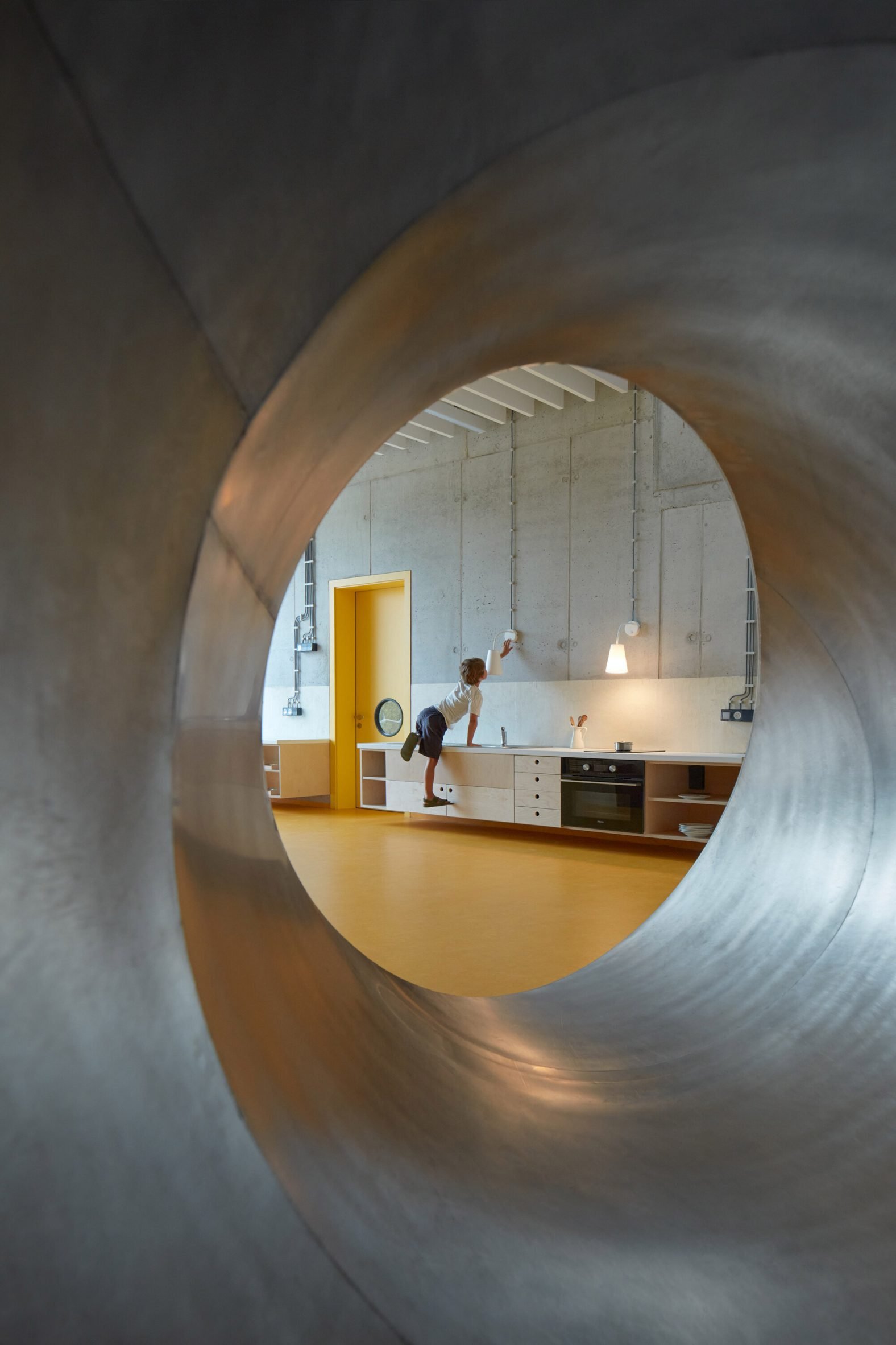 Interior image of the slide