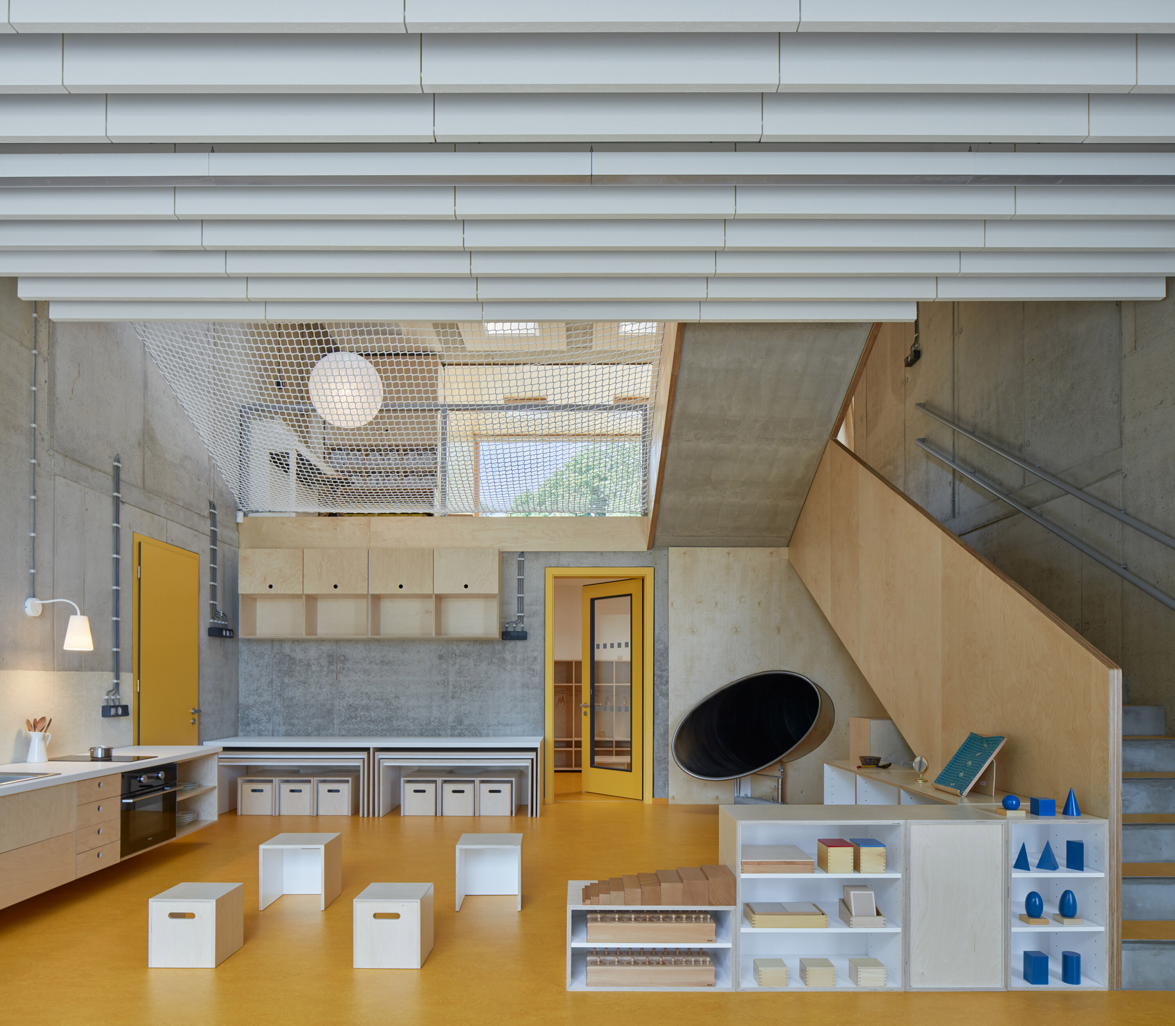 Interior image of Montessori Kindergarten