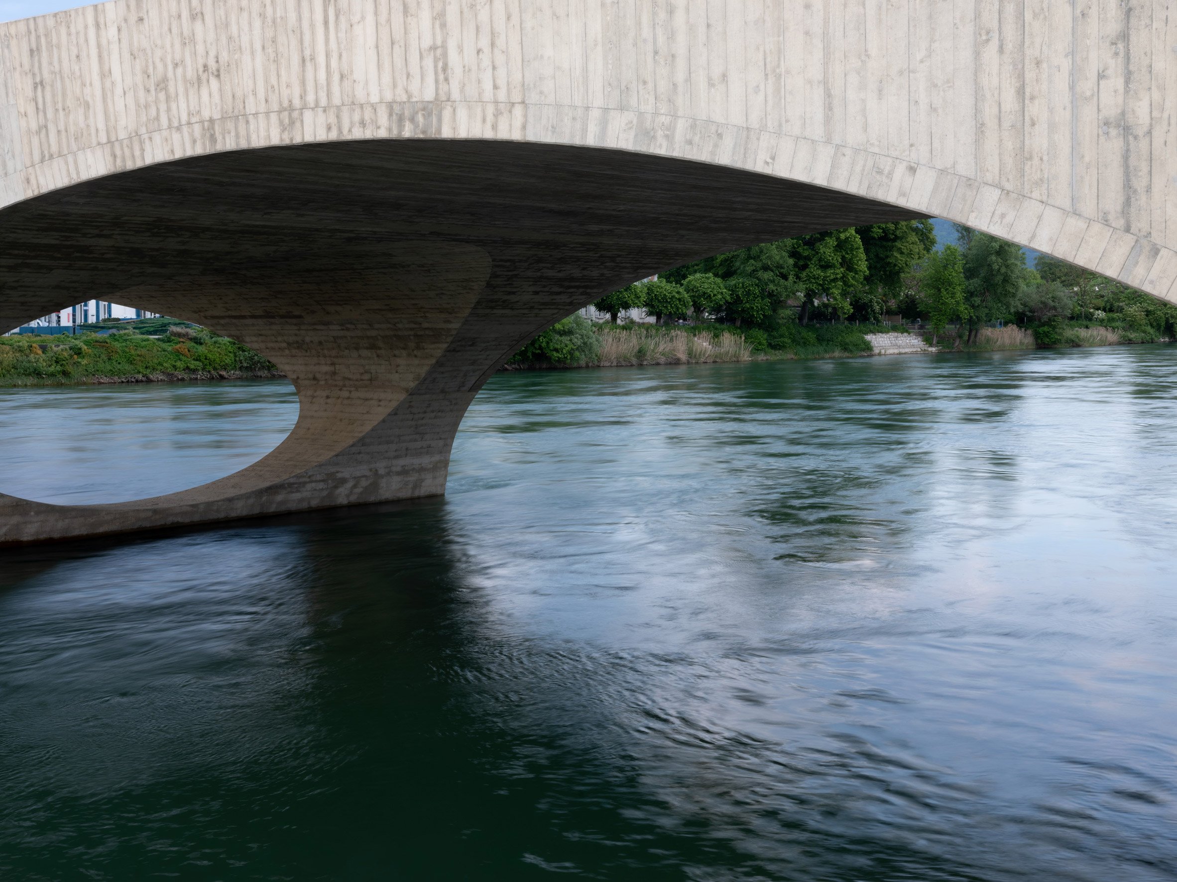 Arch of the New Aare Bridge by Christ & Gantenbein