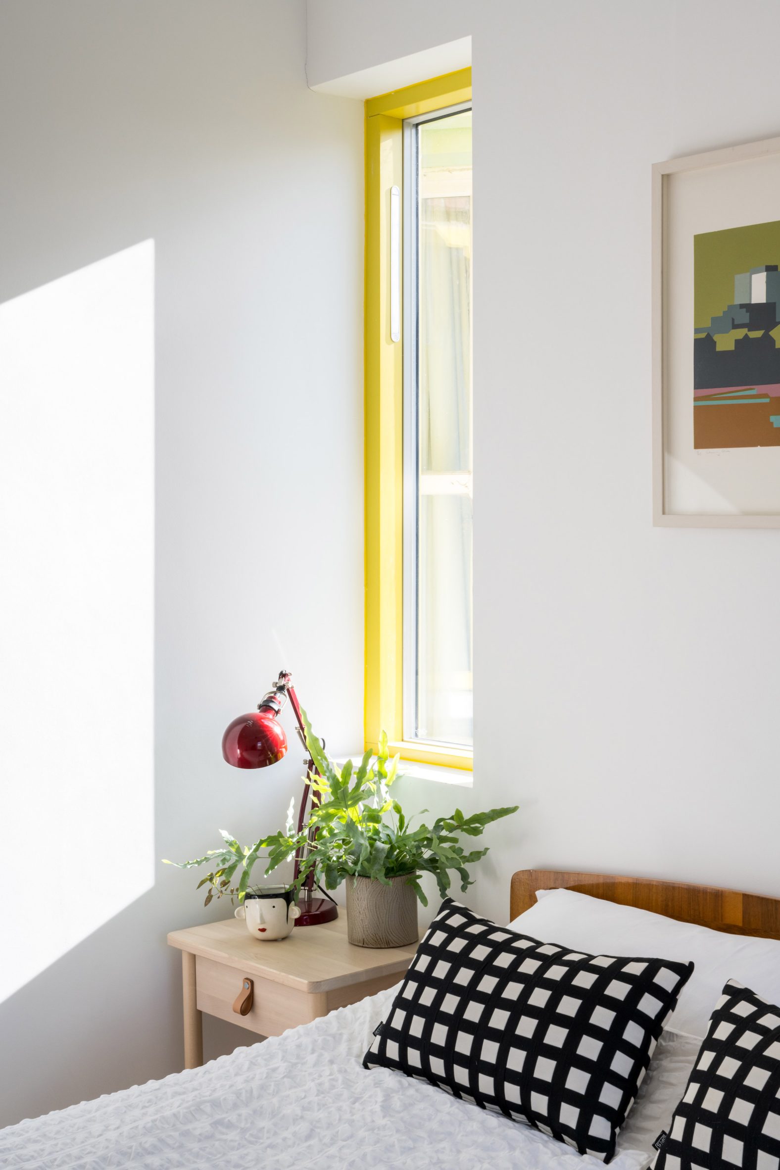 Bedroom of Graphic House by Office S&M