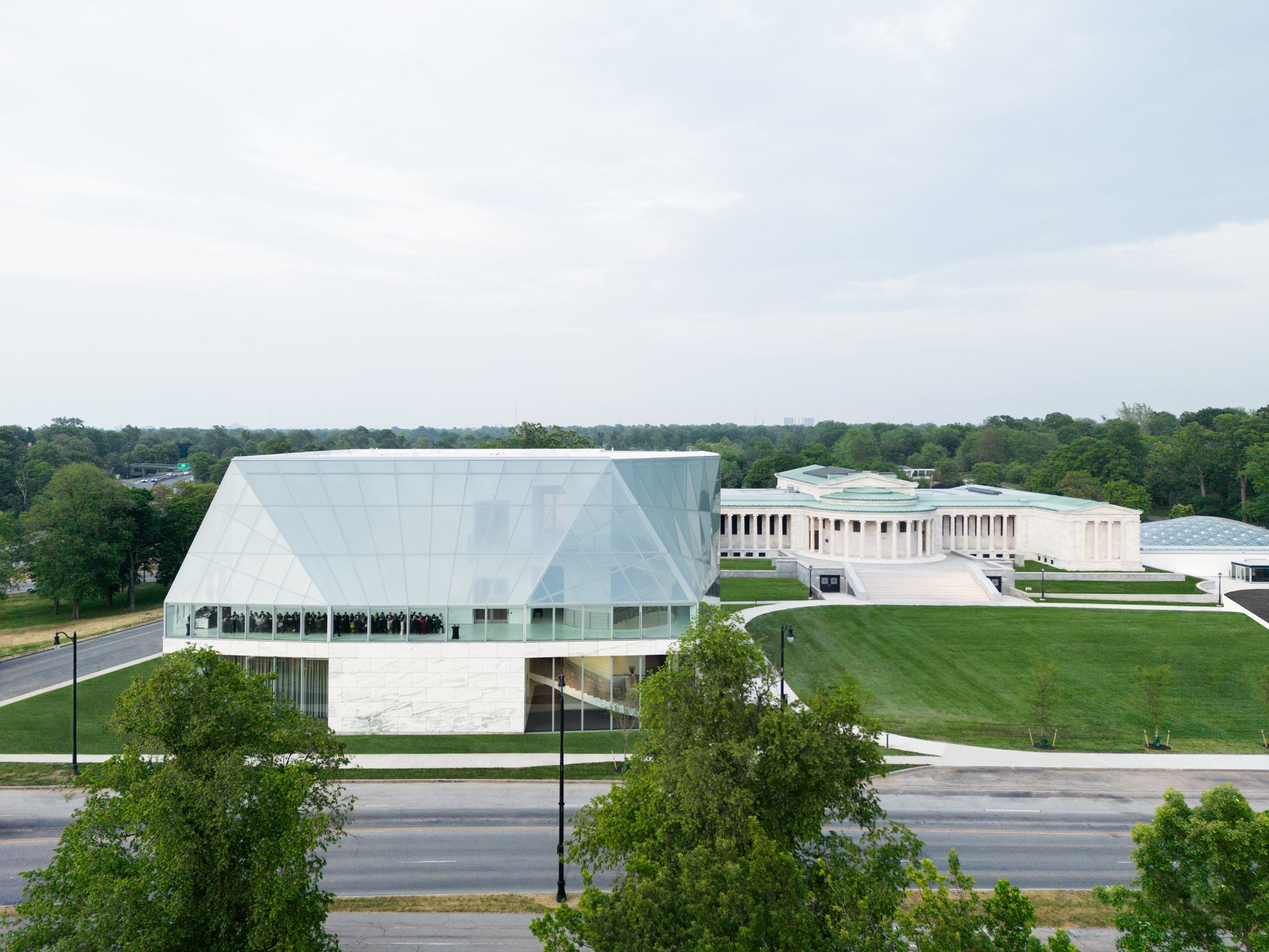 Art museum expansion by OMA
