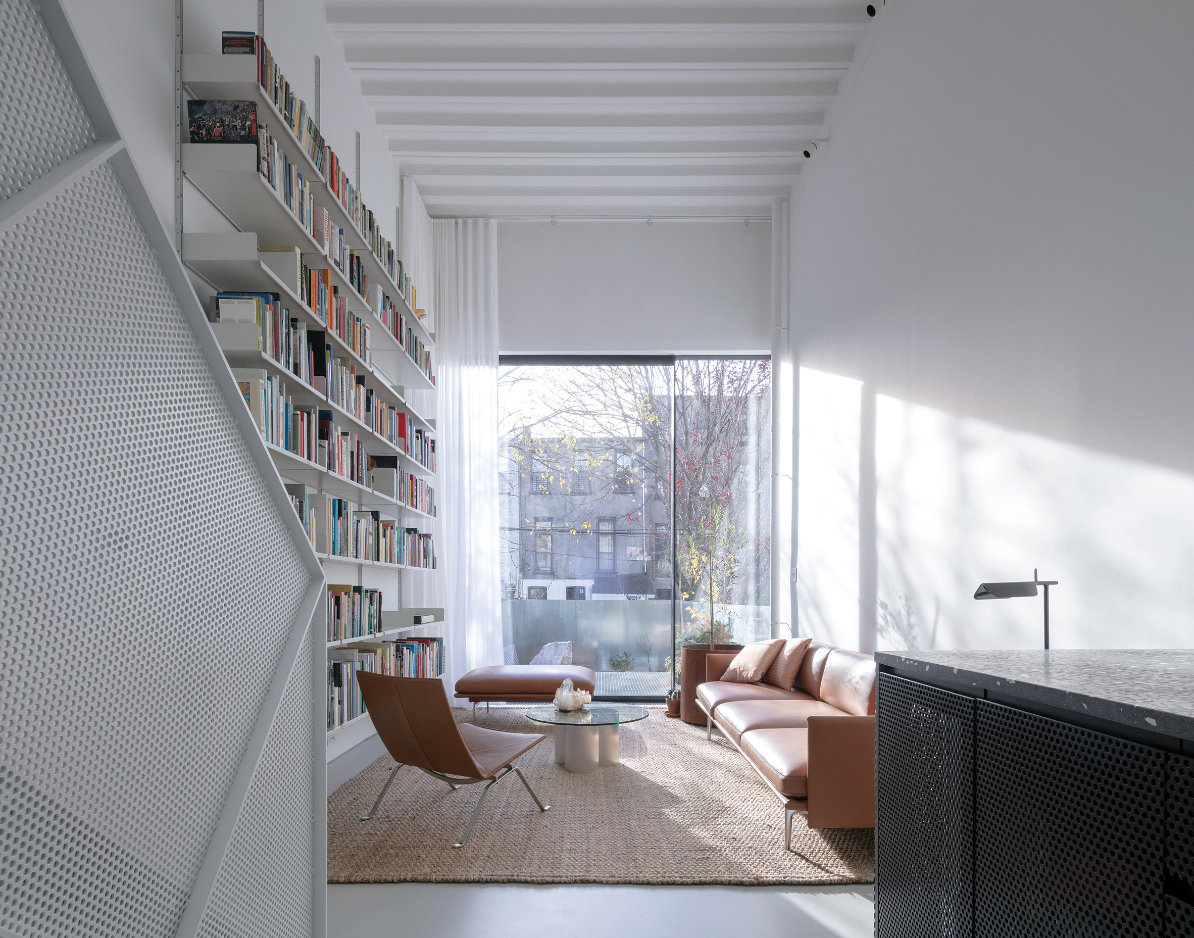 Main floor of Narrow House