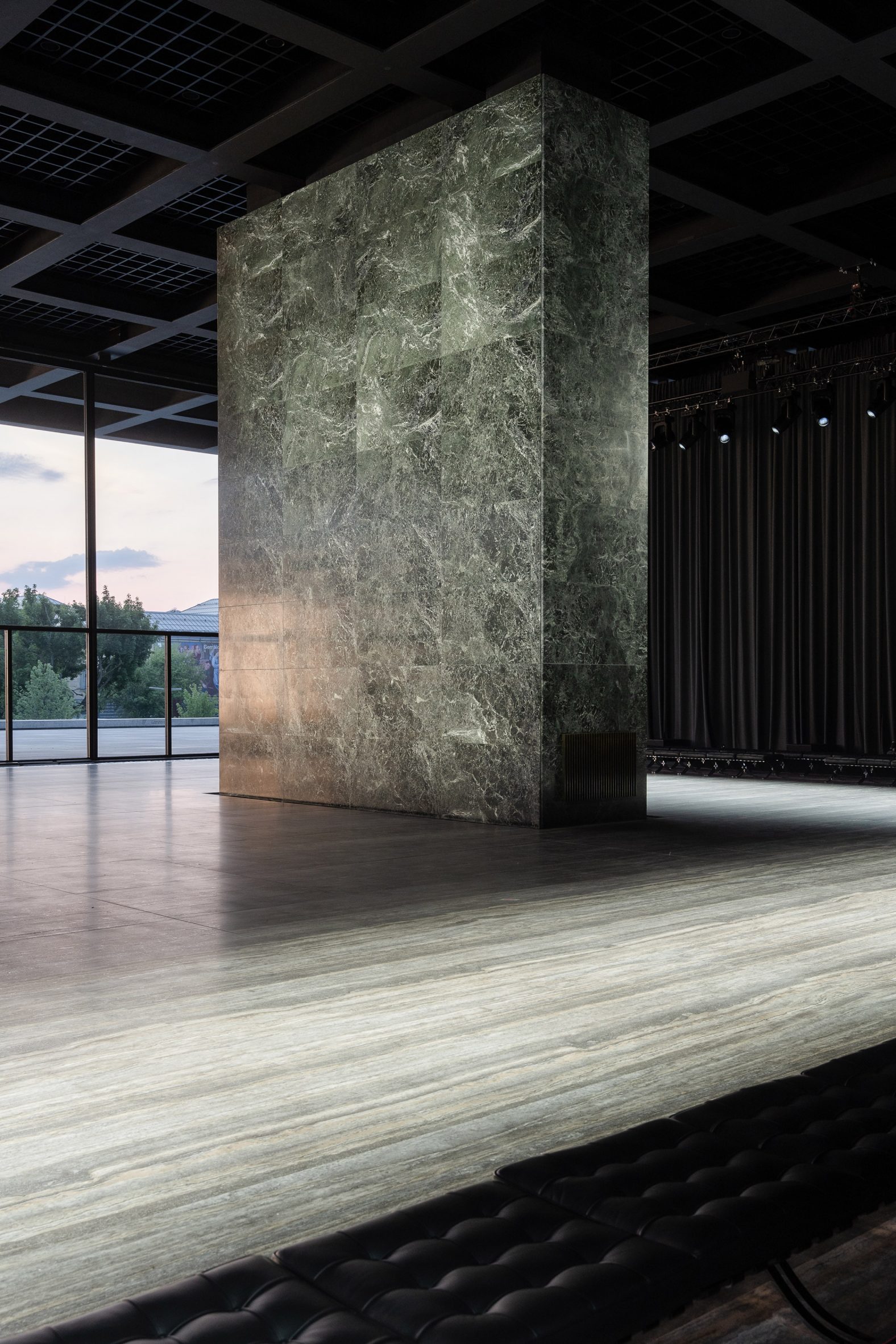Photo of Neue Nationalgalerie at the Saint Laurent show