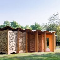 Circular timber Serpentine Pavilion by Lina Ghotmeh