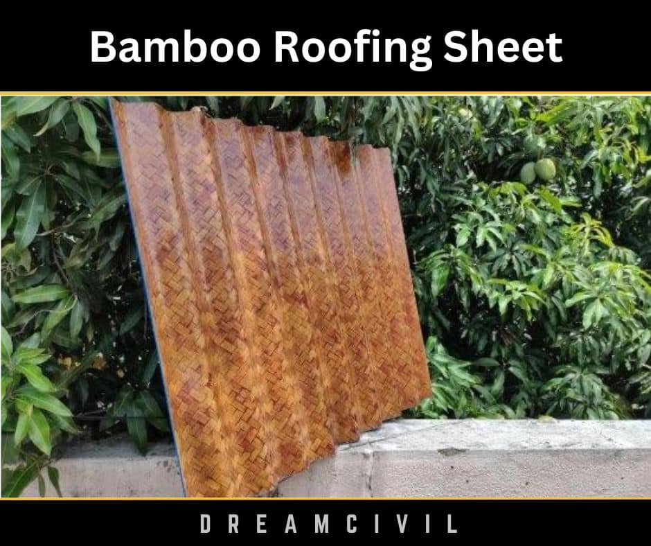 Bamboo Roofing Sheet