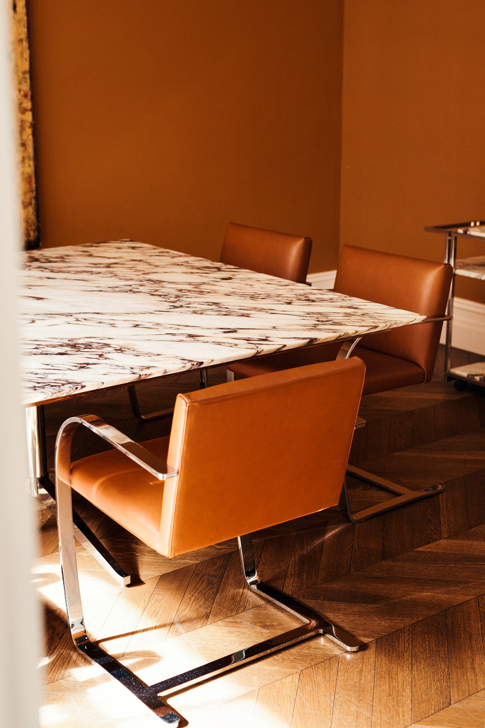 “I designed our flat so that the dining room would be separate from any other room because I still love that element of...