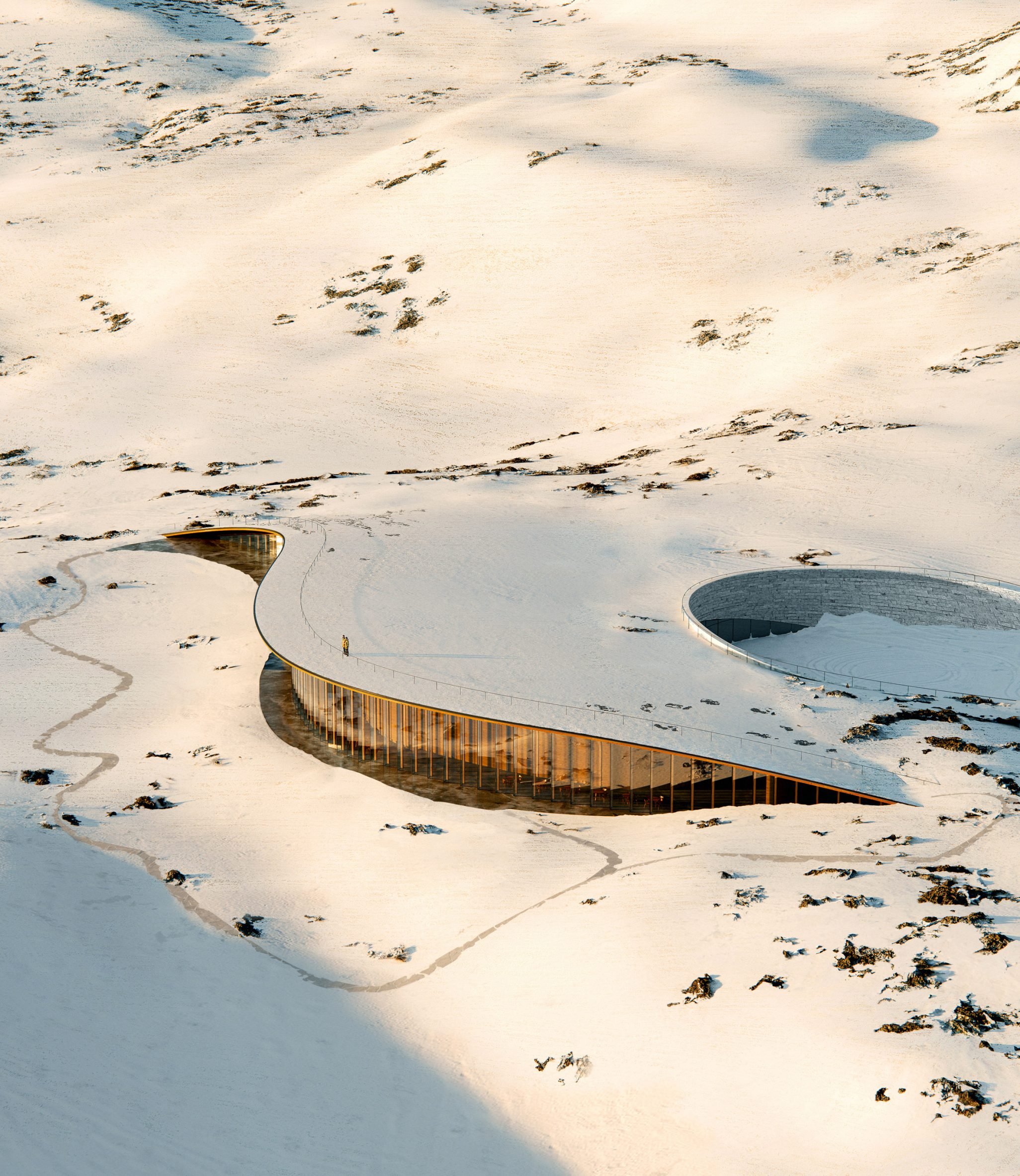 Render of Nunavut Inuit Heritage Centre