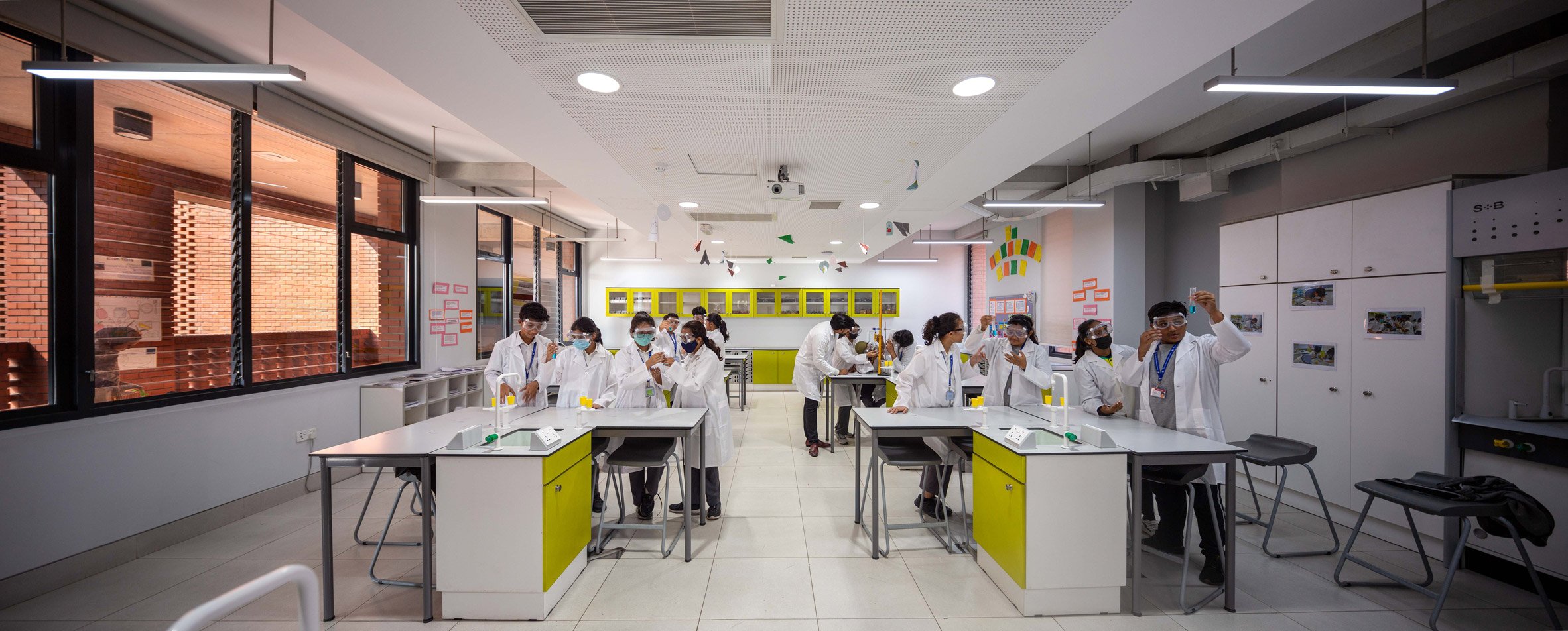 Classroom at Aga Khan Academy Dhaka by Feilden Clegg Bradley Studios