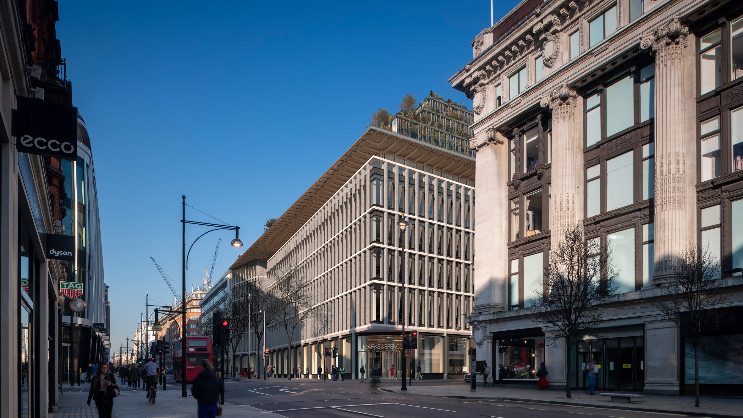 Photo of the proposed Marks & Spencer store