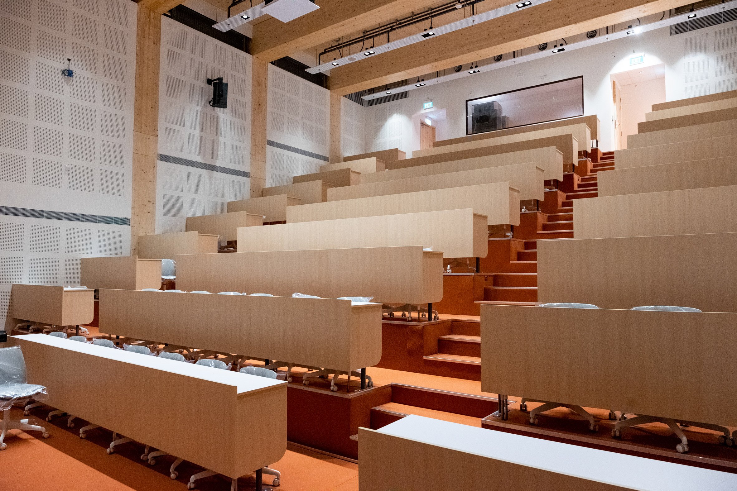 University lecture theatre 