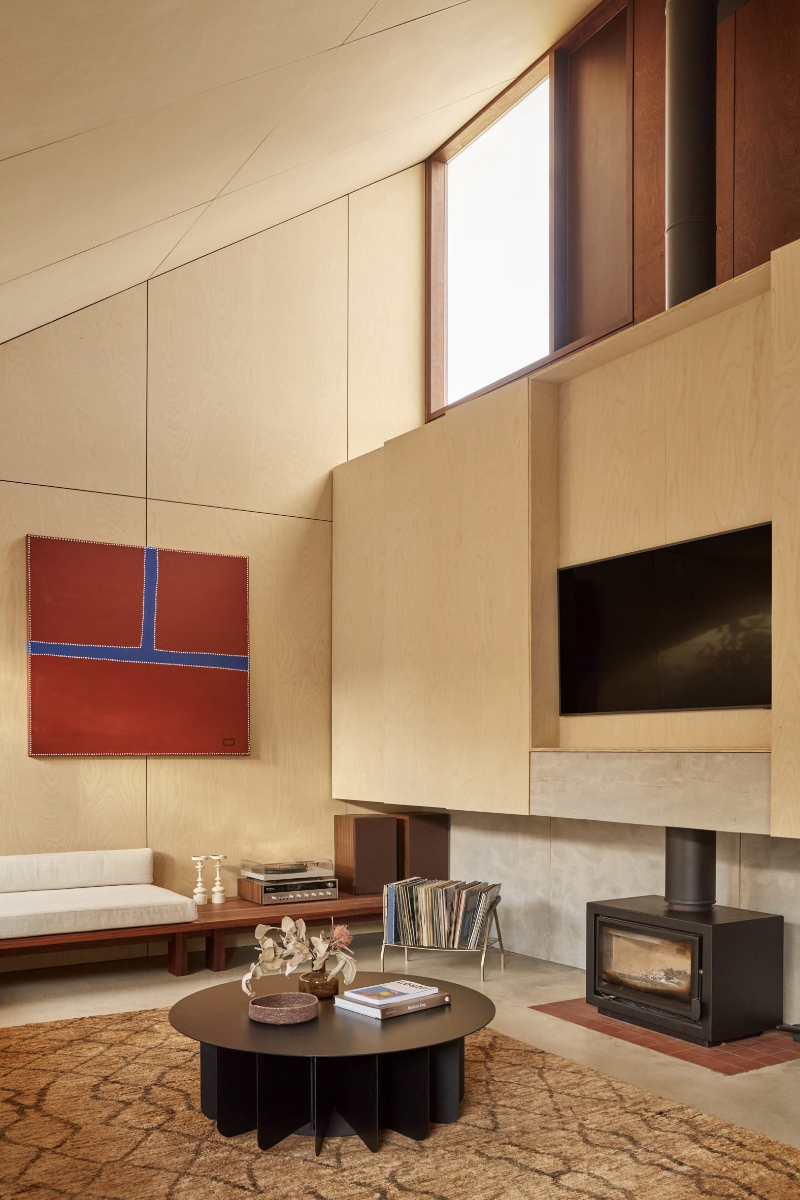 Photo of the interior of Shadow House