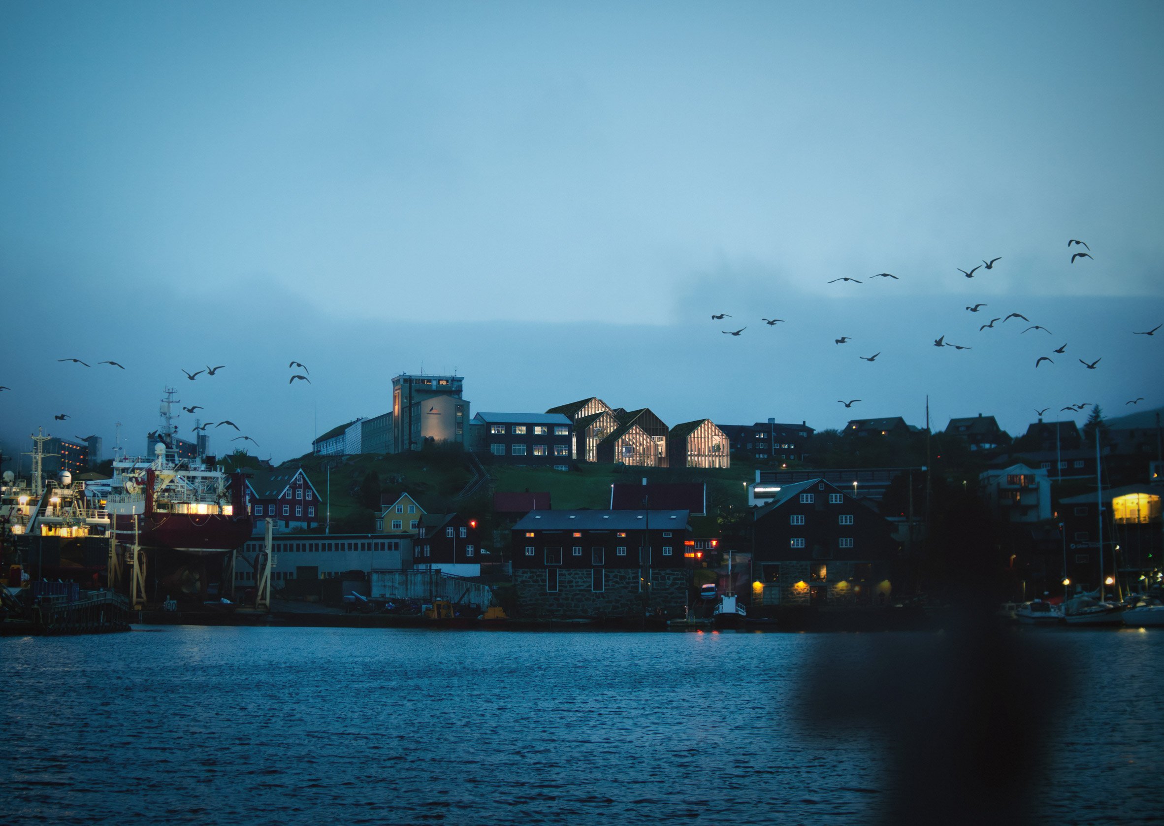 Render of University of the Faroe Islands