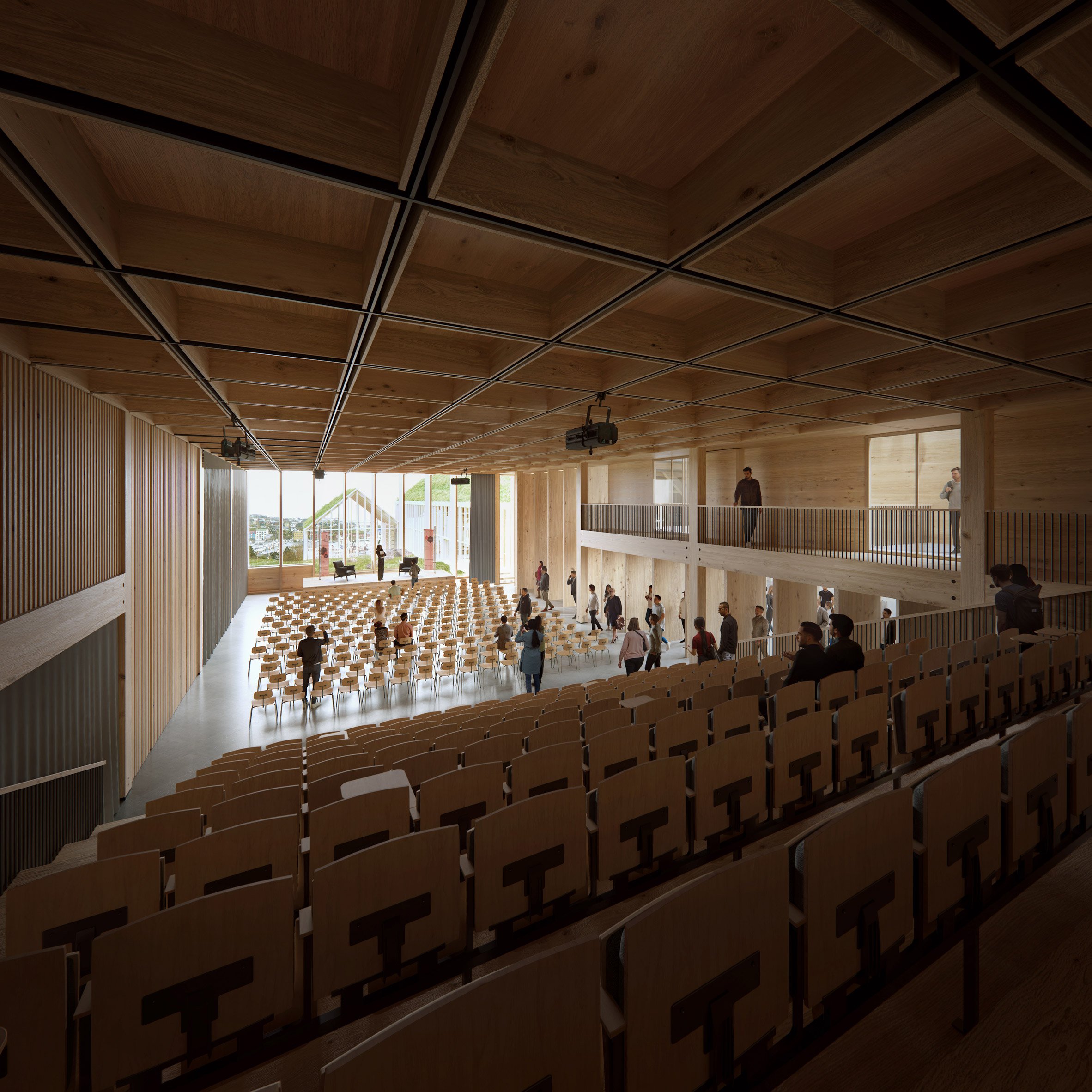 Render of a theatre