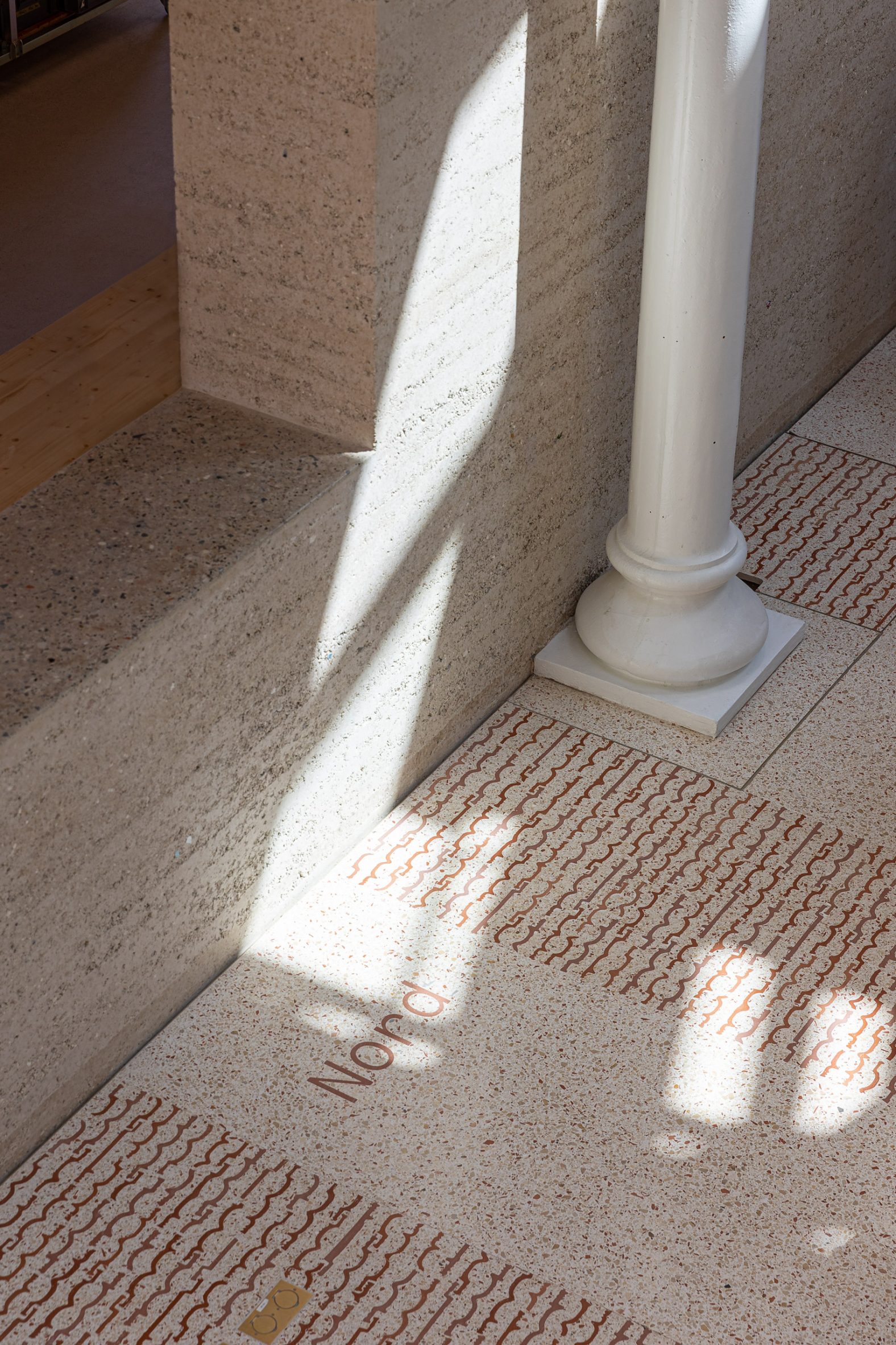 Terrazzo flooring 