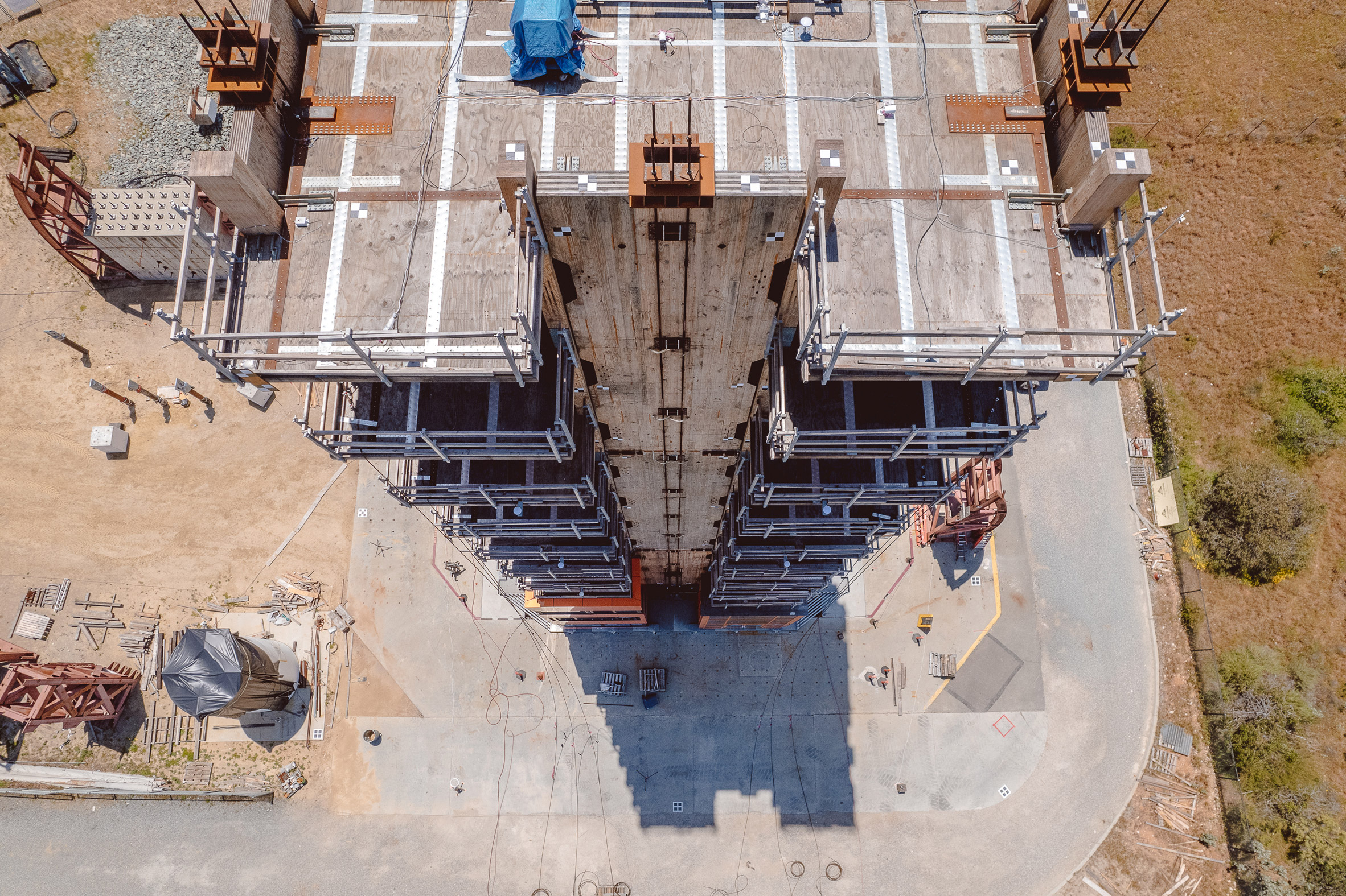 mass timber earthquake test