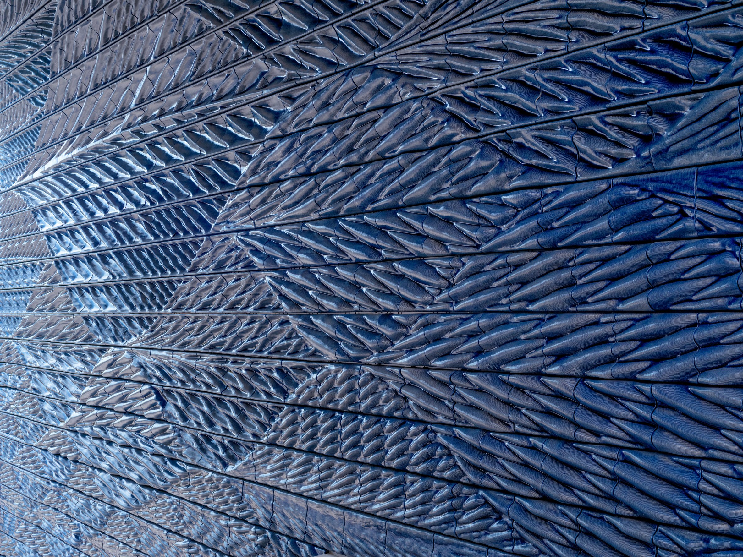 3D-printed ceramic tiles