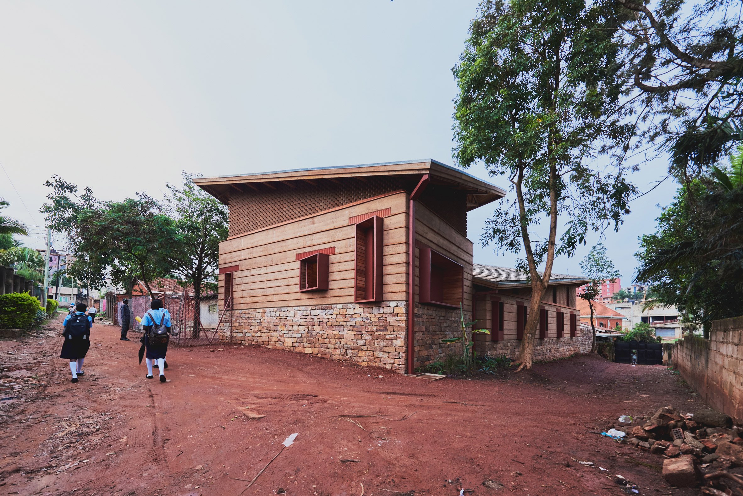 L-shaped arts centre
