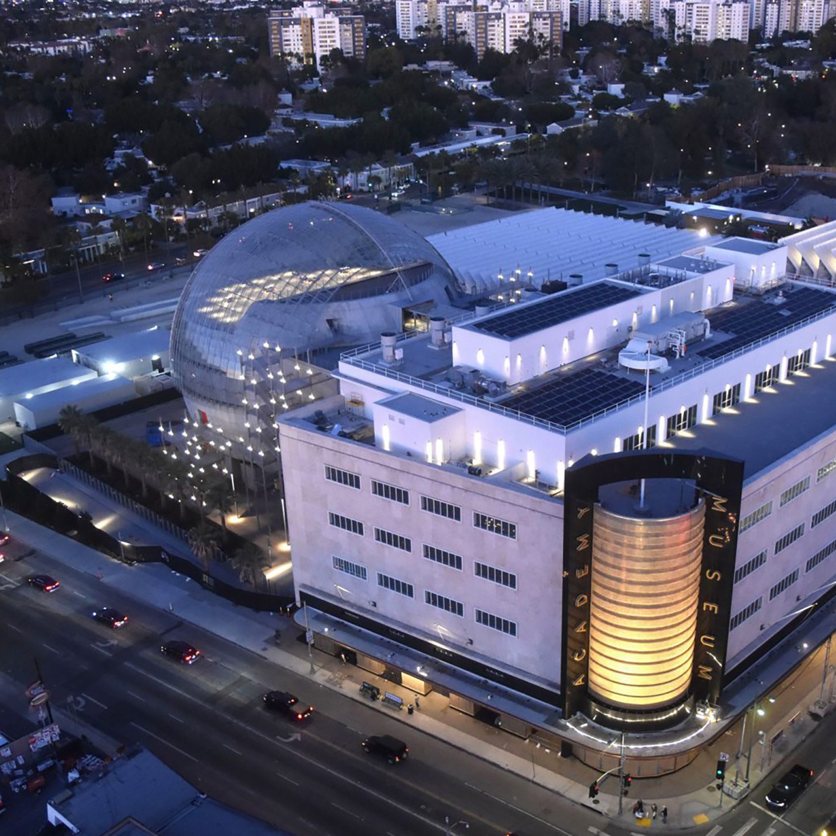 Academy Museum of Motion Pictures, Los Angeles, USA, by Renzo Piano