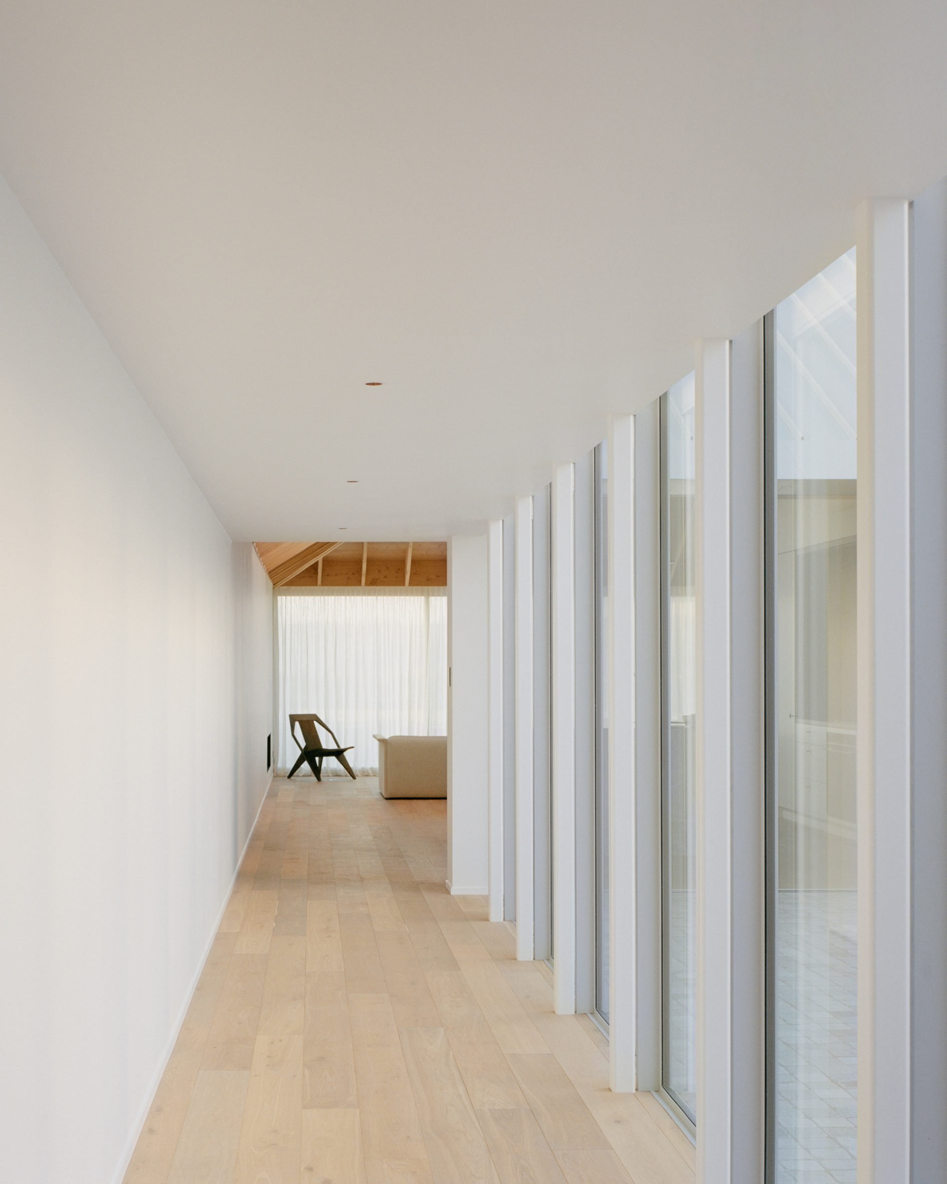 Glazed link inside of RK Residence by Seear-Budd Ross