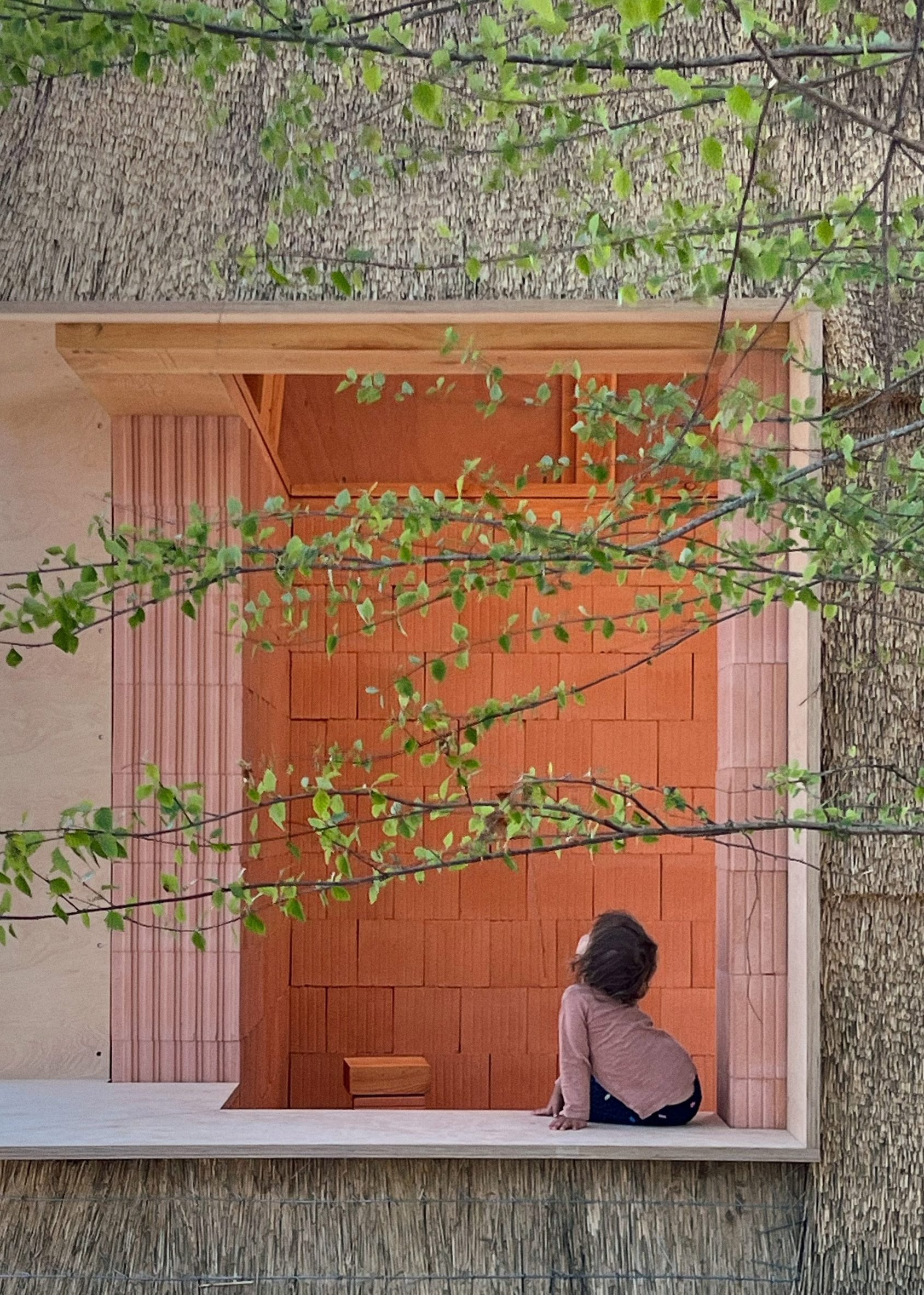 From 4 to 1 Planet: Thatched Brick Pavilion