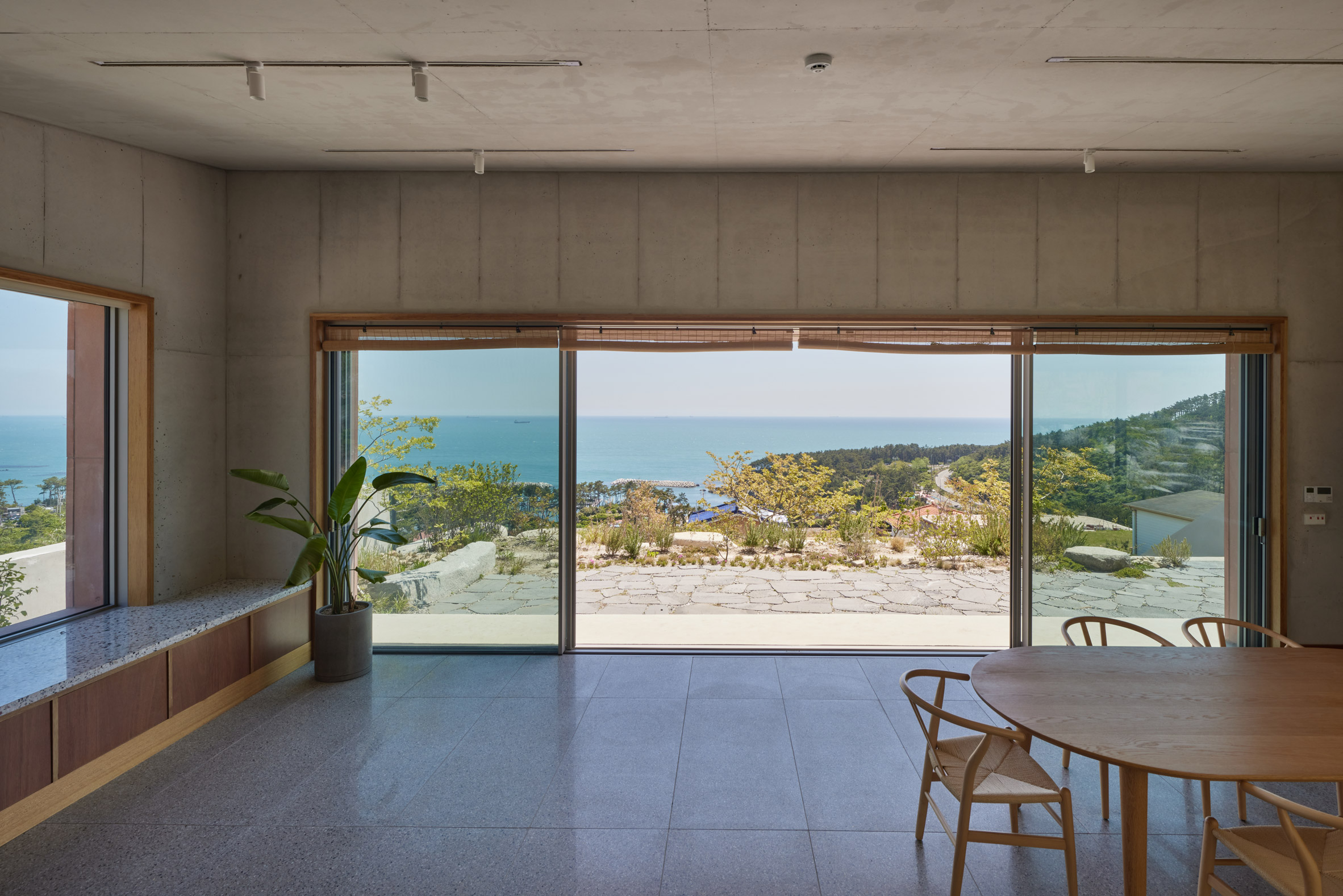 Interior photo of the South Korean home