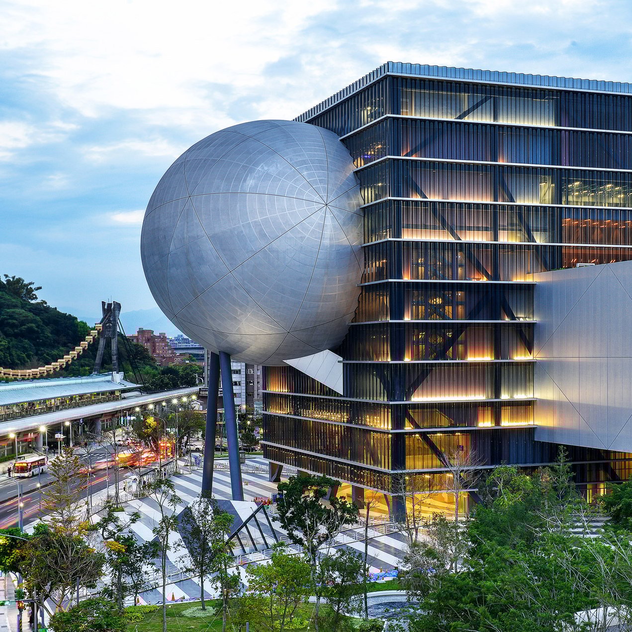 Taipei Performing Arts Center has completed