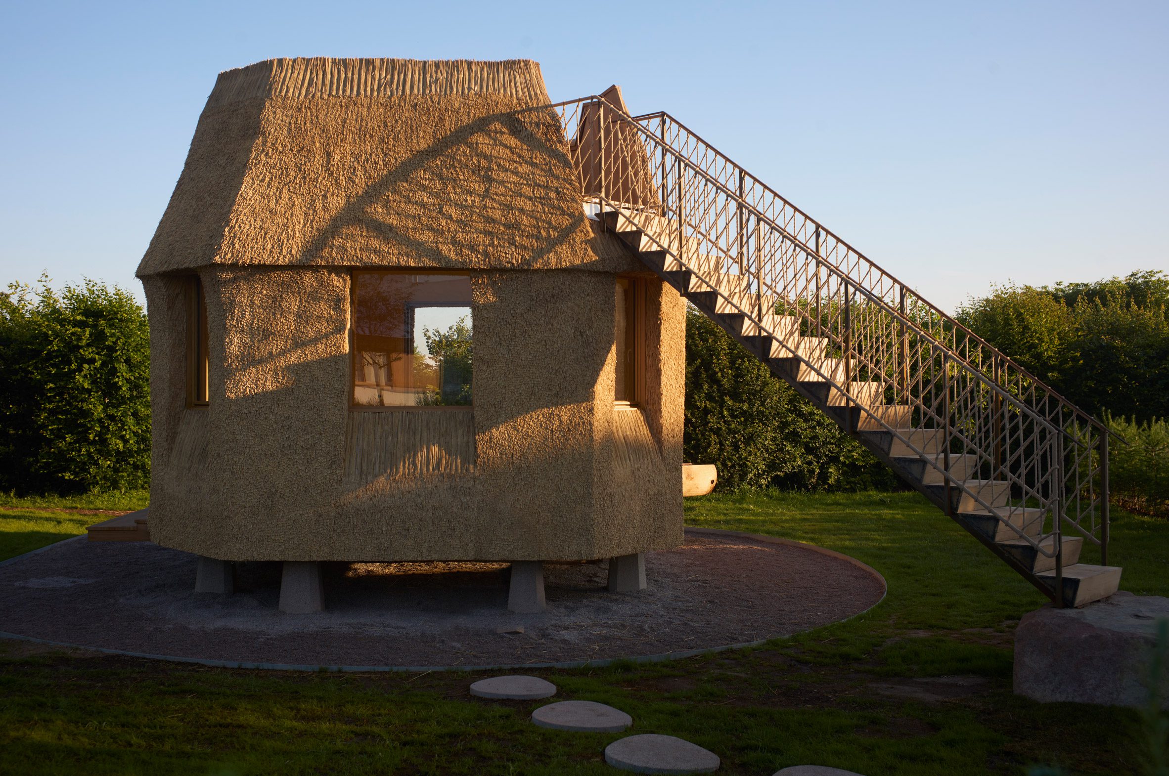 View of house at Vitra Campus