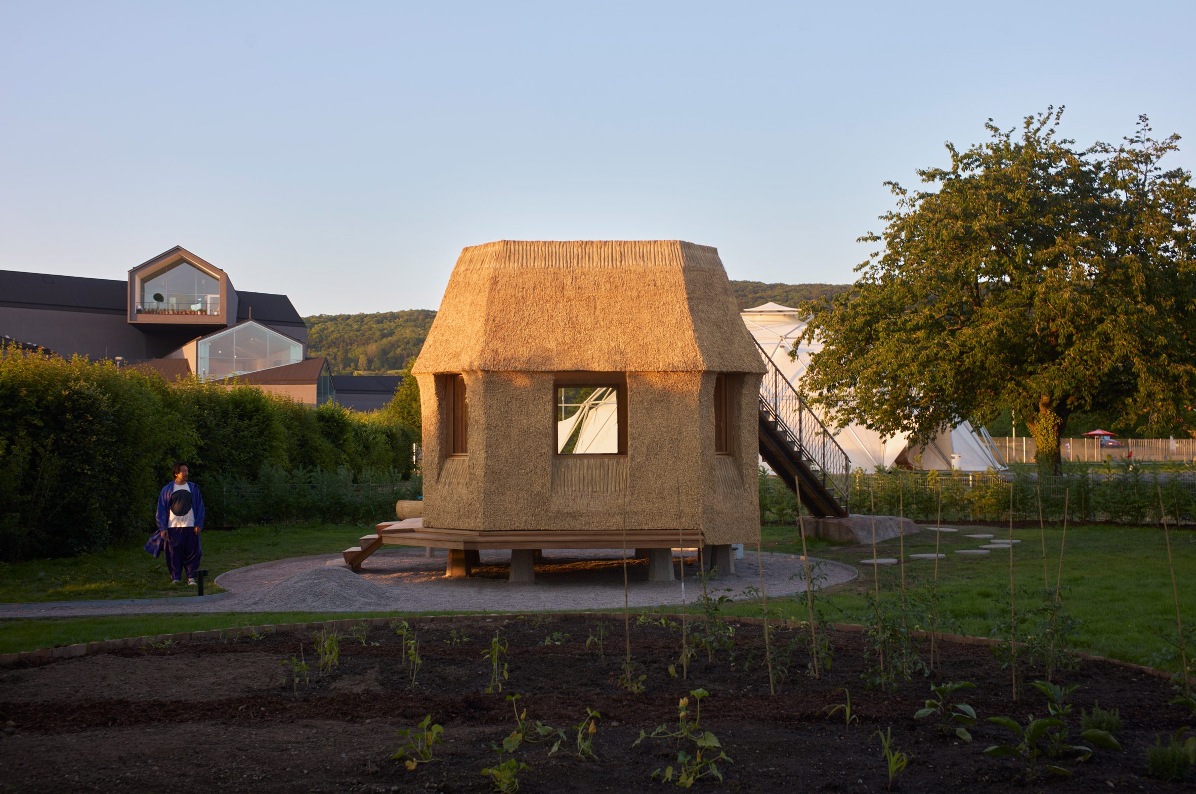 View of house at Vitra Campus