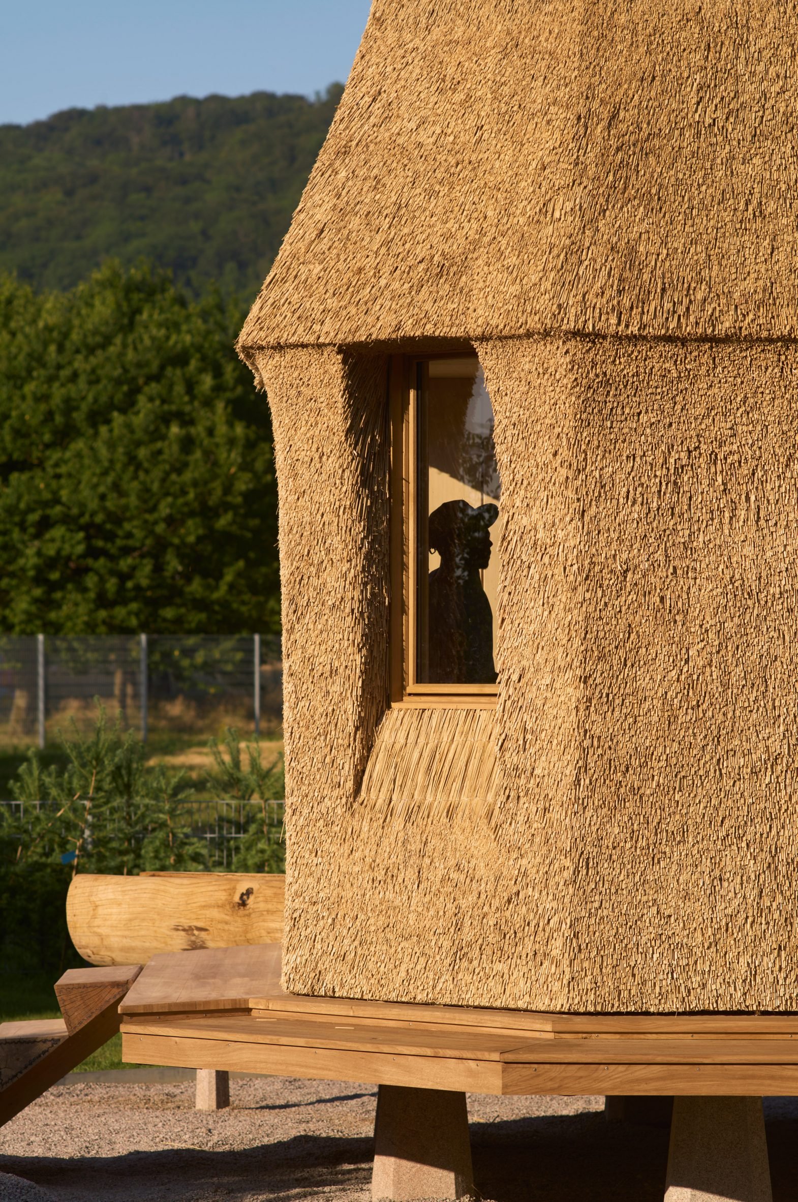 Detail of house by Tsuyoshi Tane