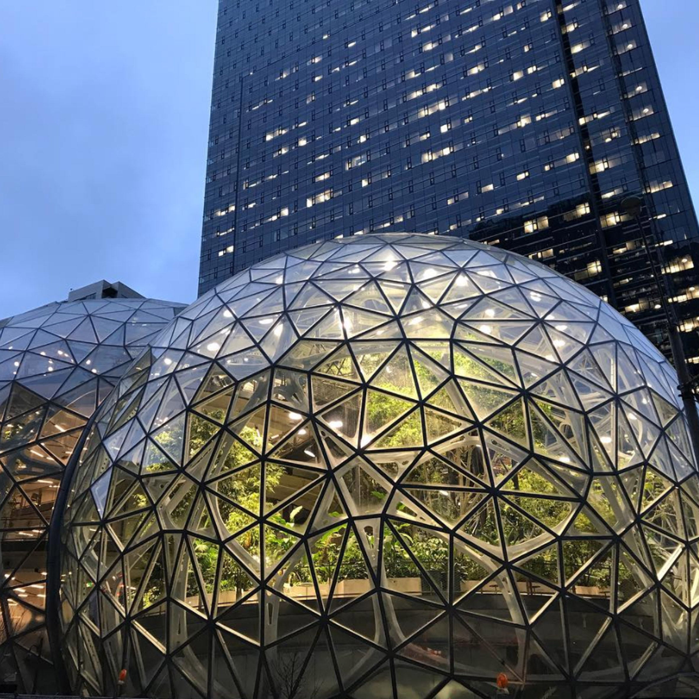 Spherical architecture: Amazon Spheres, by NBBJ