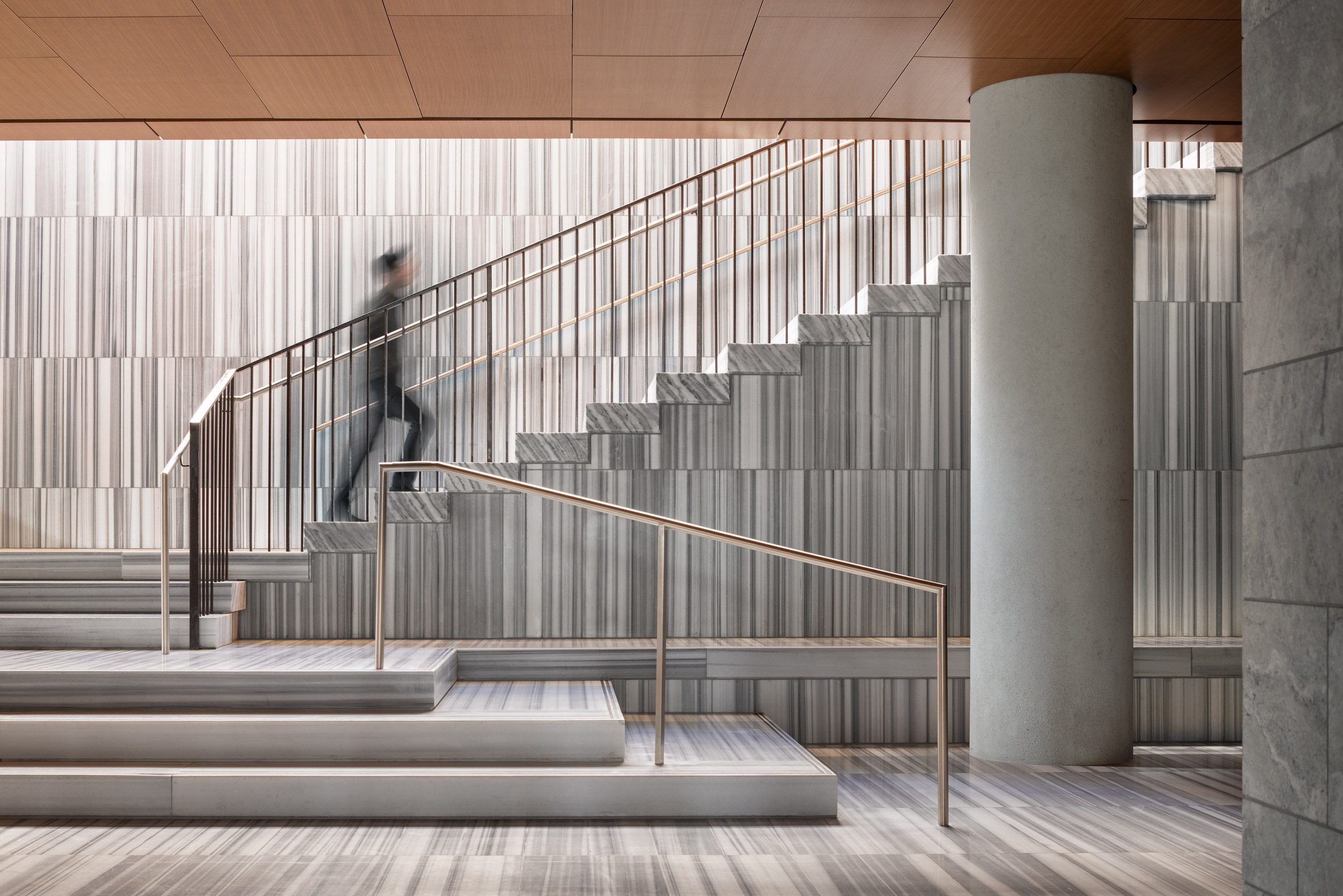 Office interior by Ennead Architects and Spacesmith