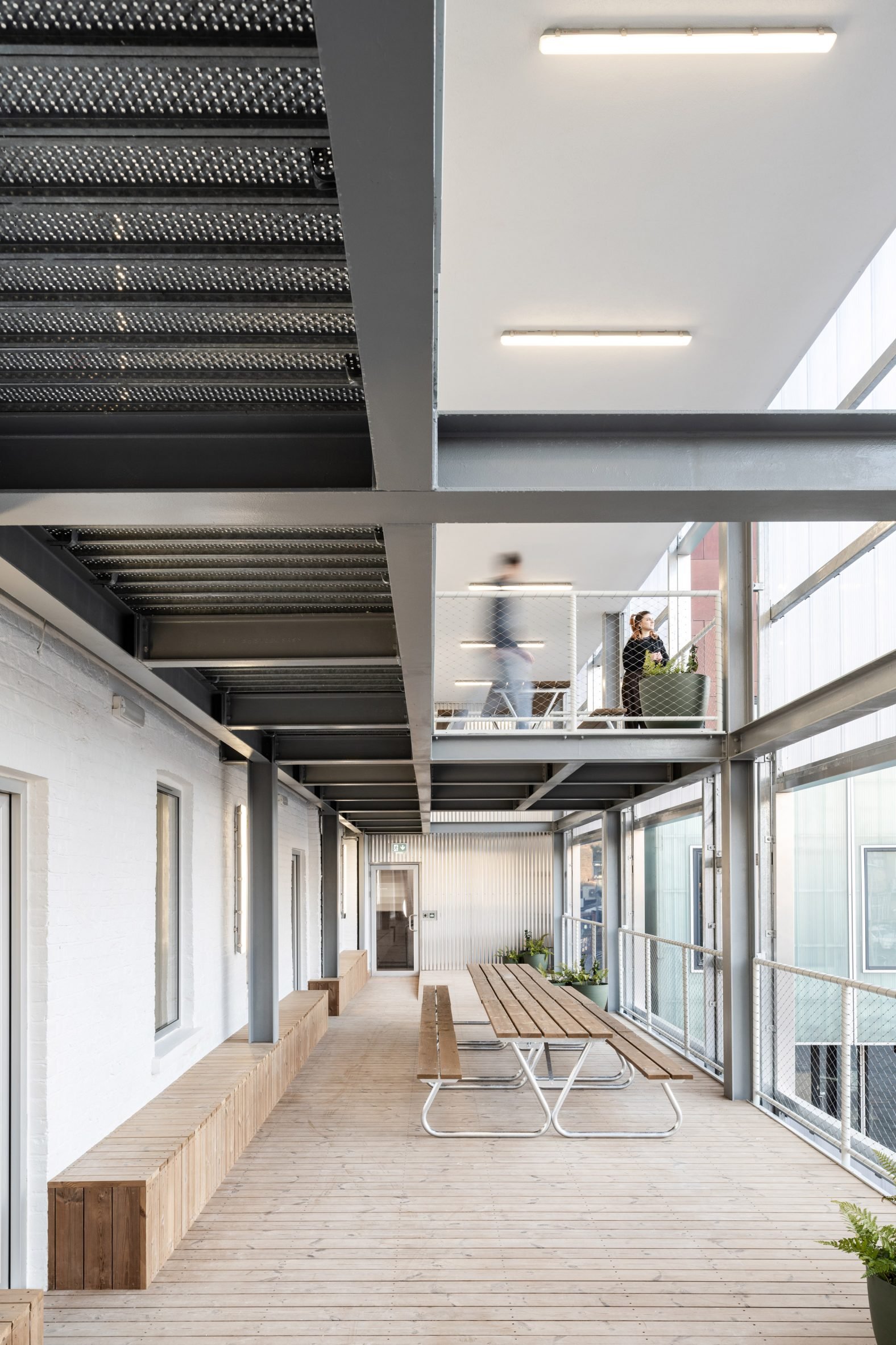 Interior photo of the building