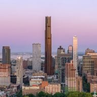 Brooklyn Tower distance at dusk