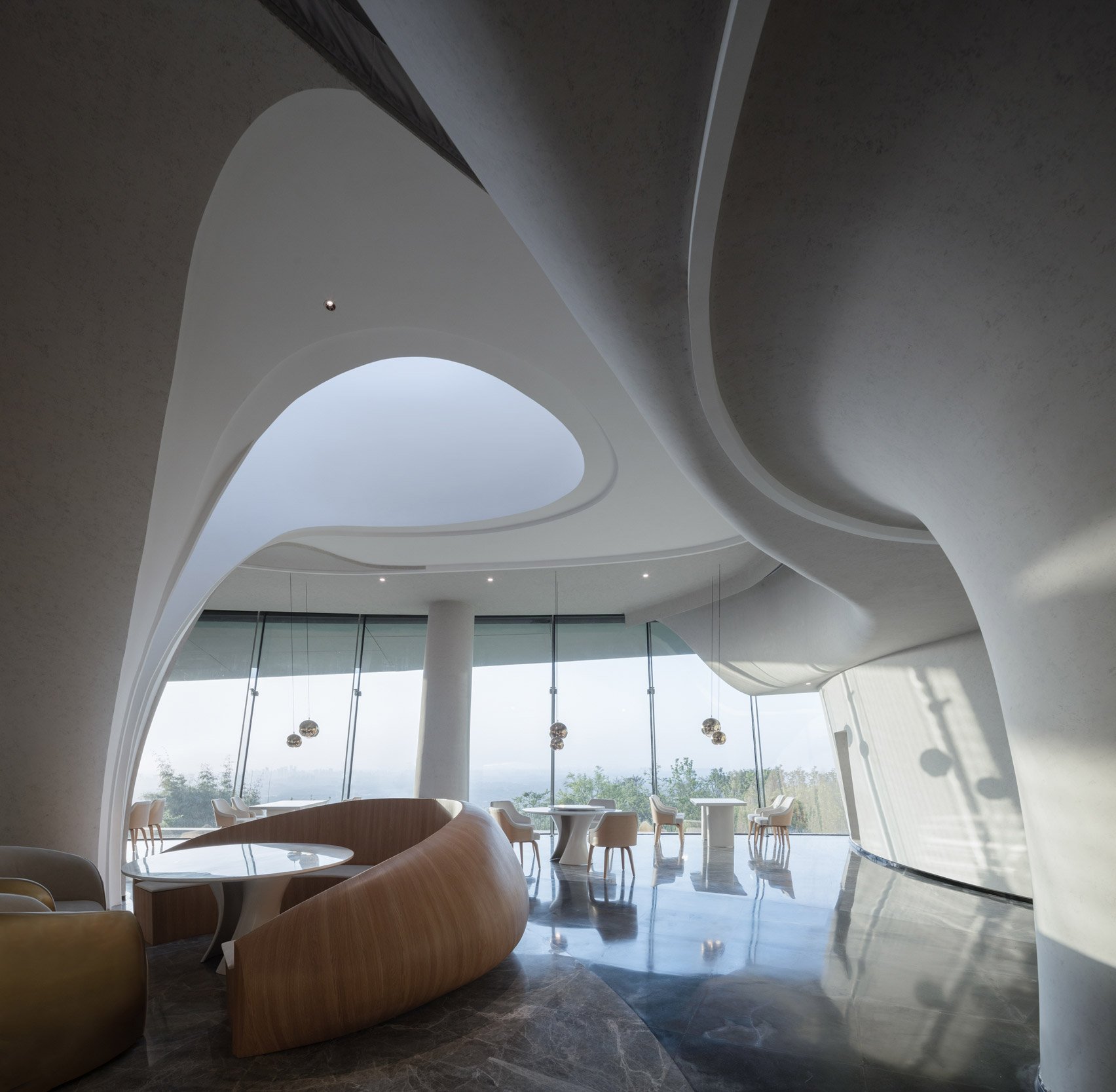 Longquan Mountain Observatory by Büro Ziyu Zhuang 