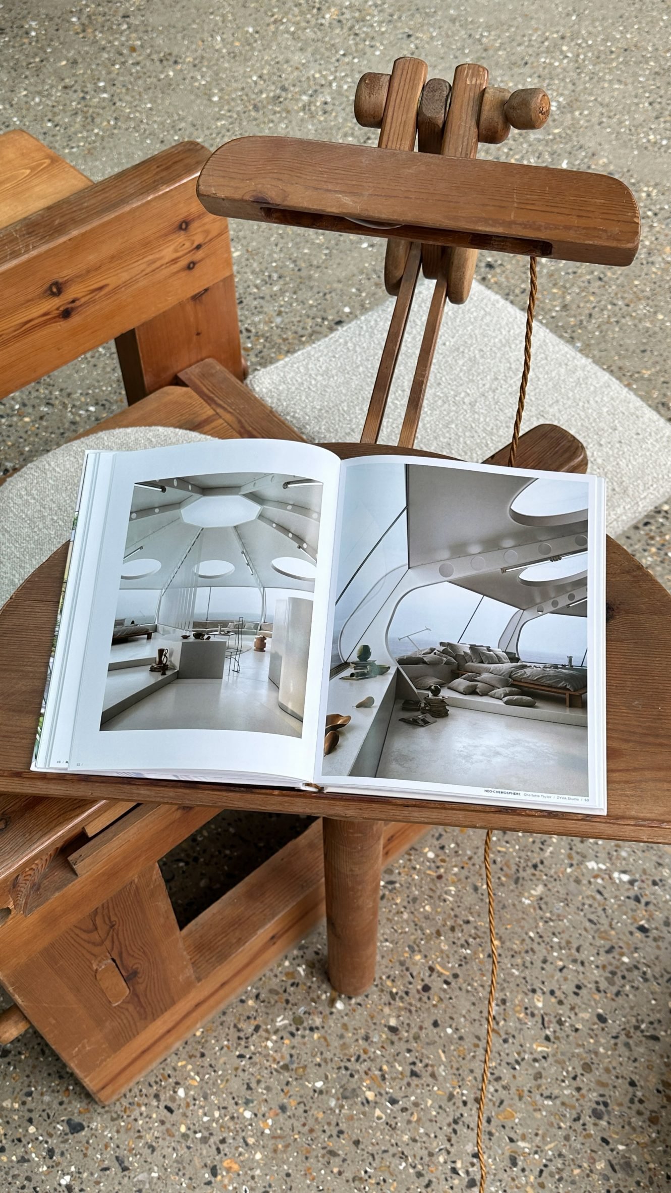Page spread of the Design Dreams book