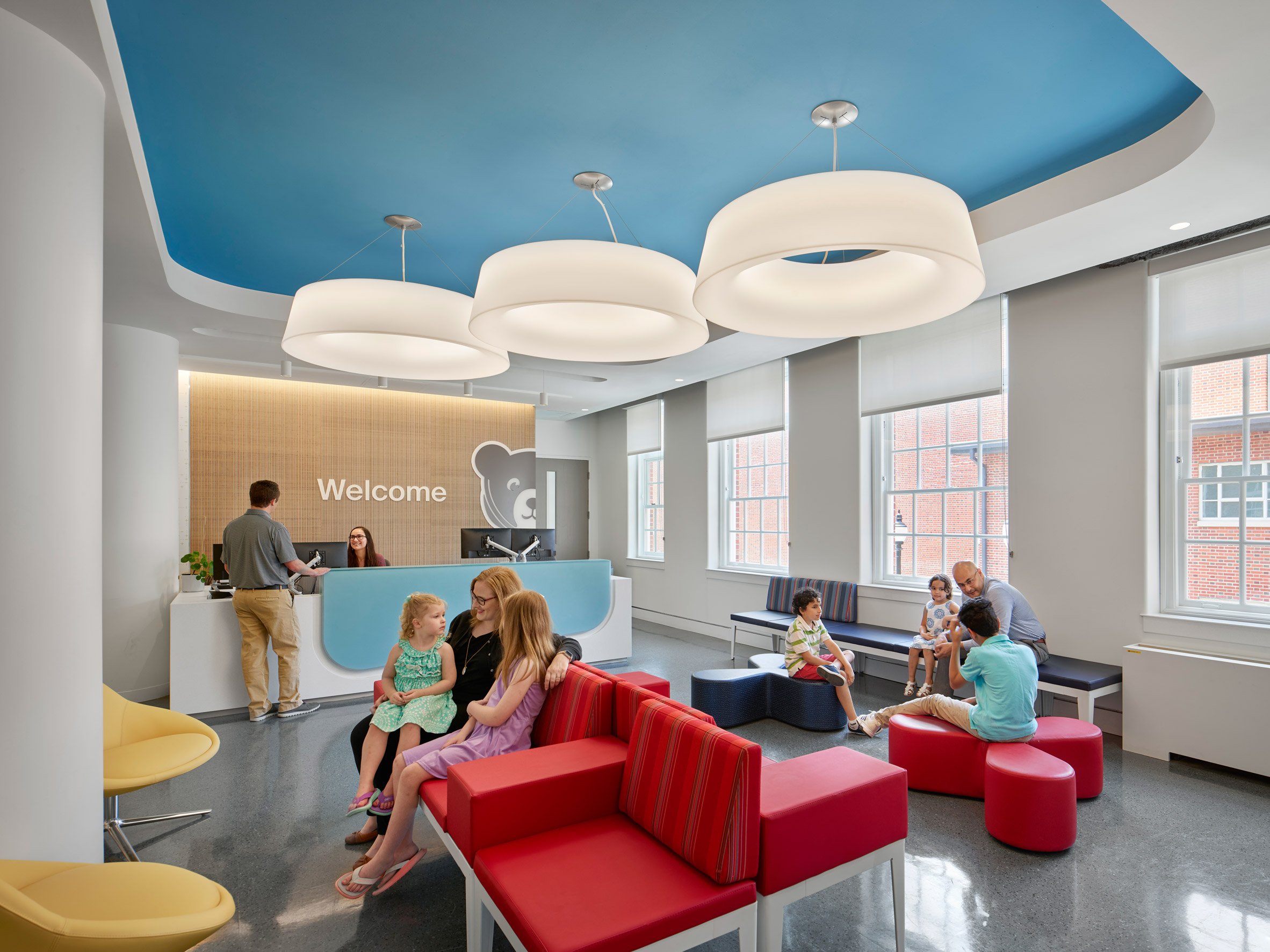 Interior of the Children's National Research and Innovation Campus by Elkus Manfred