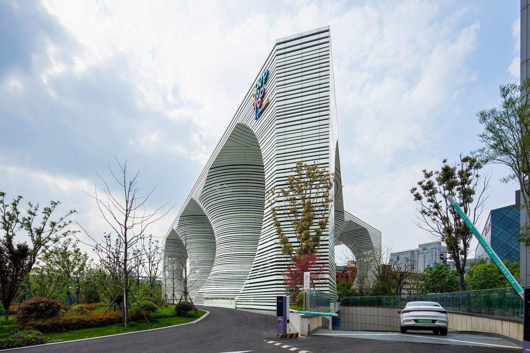 Future Car Park by Daniel Statham Studio