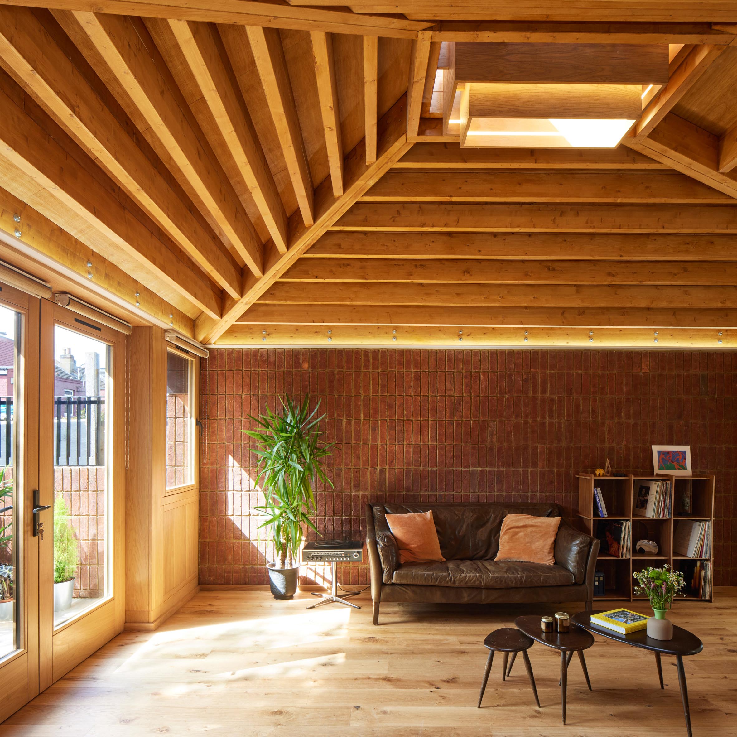 Living area of Haringey Brick Bungalow
