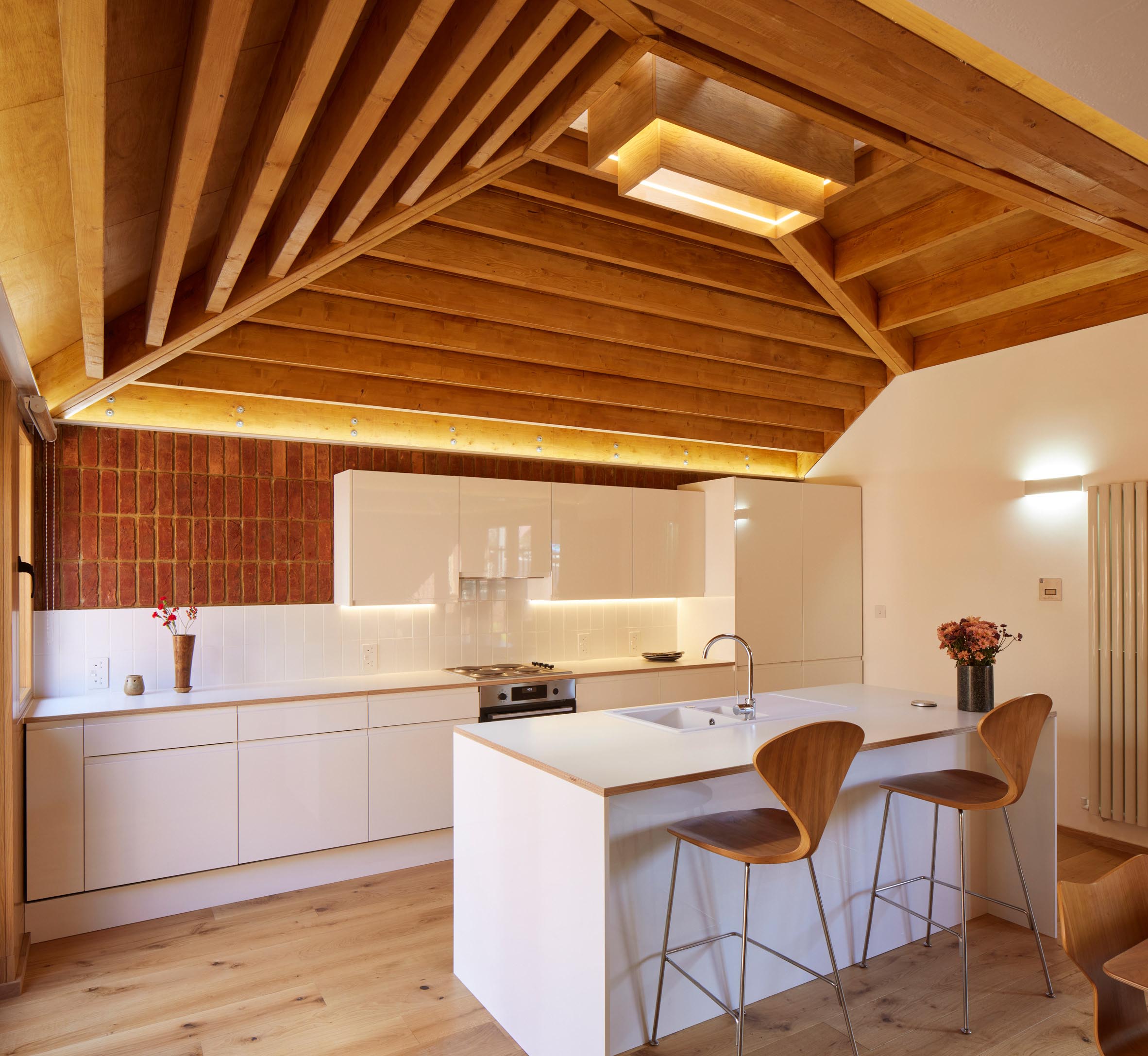 Kitchen space in Haringey Brick Bungalow