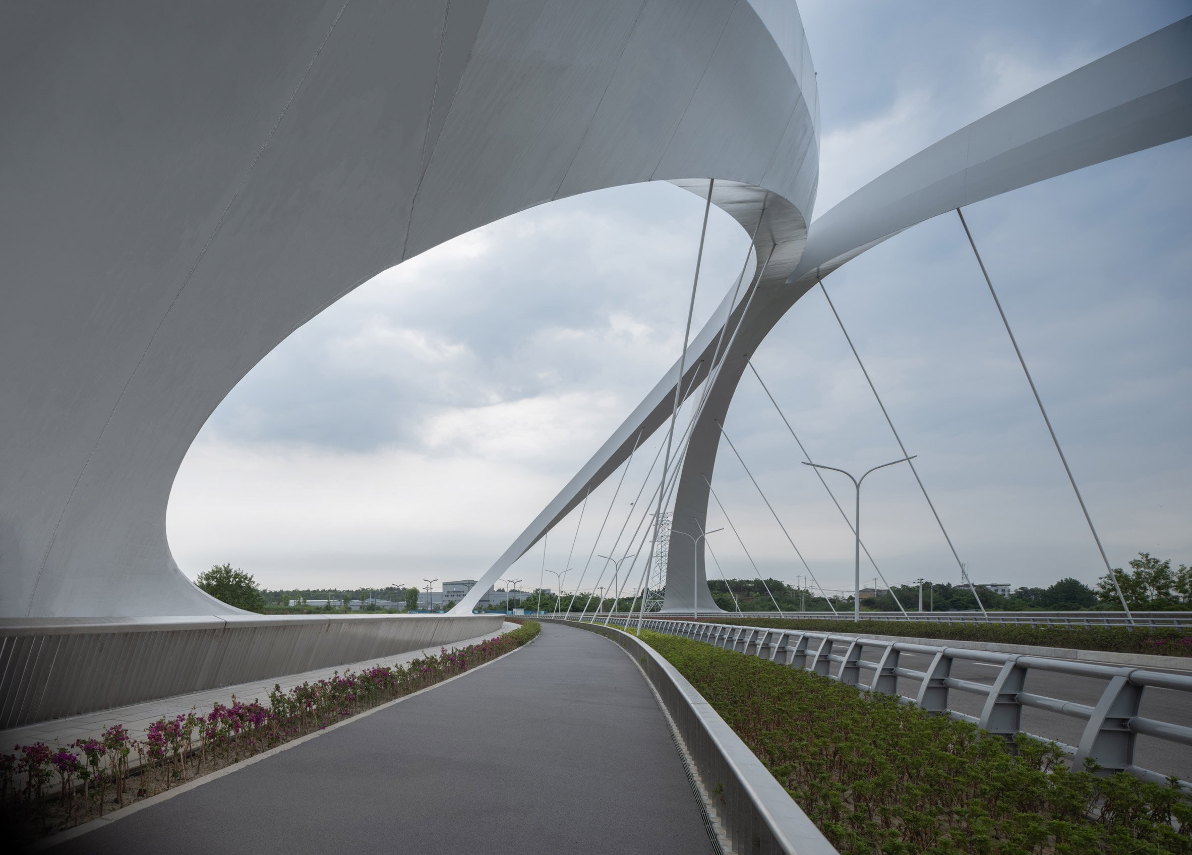 Jiangxi River Bridge by Zaha Hadid Architects