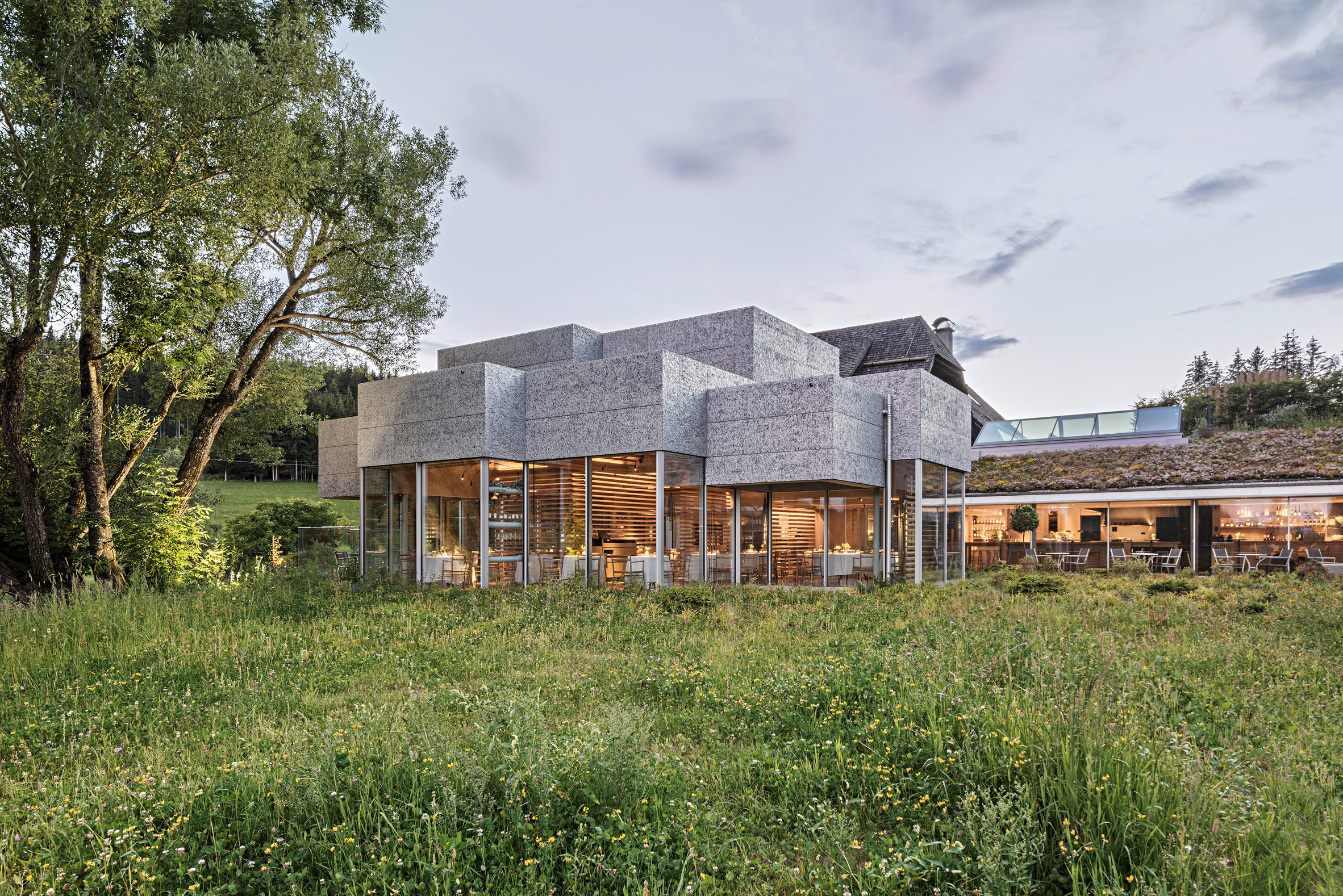 Fine dining restaurant of Steirereck am Pogusch