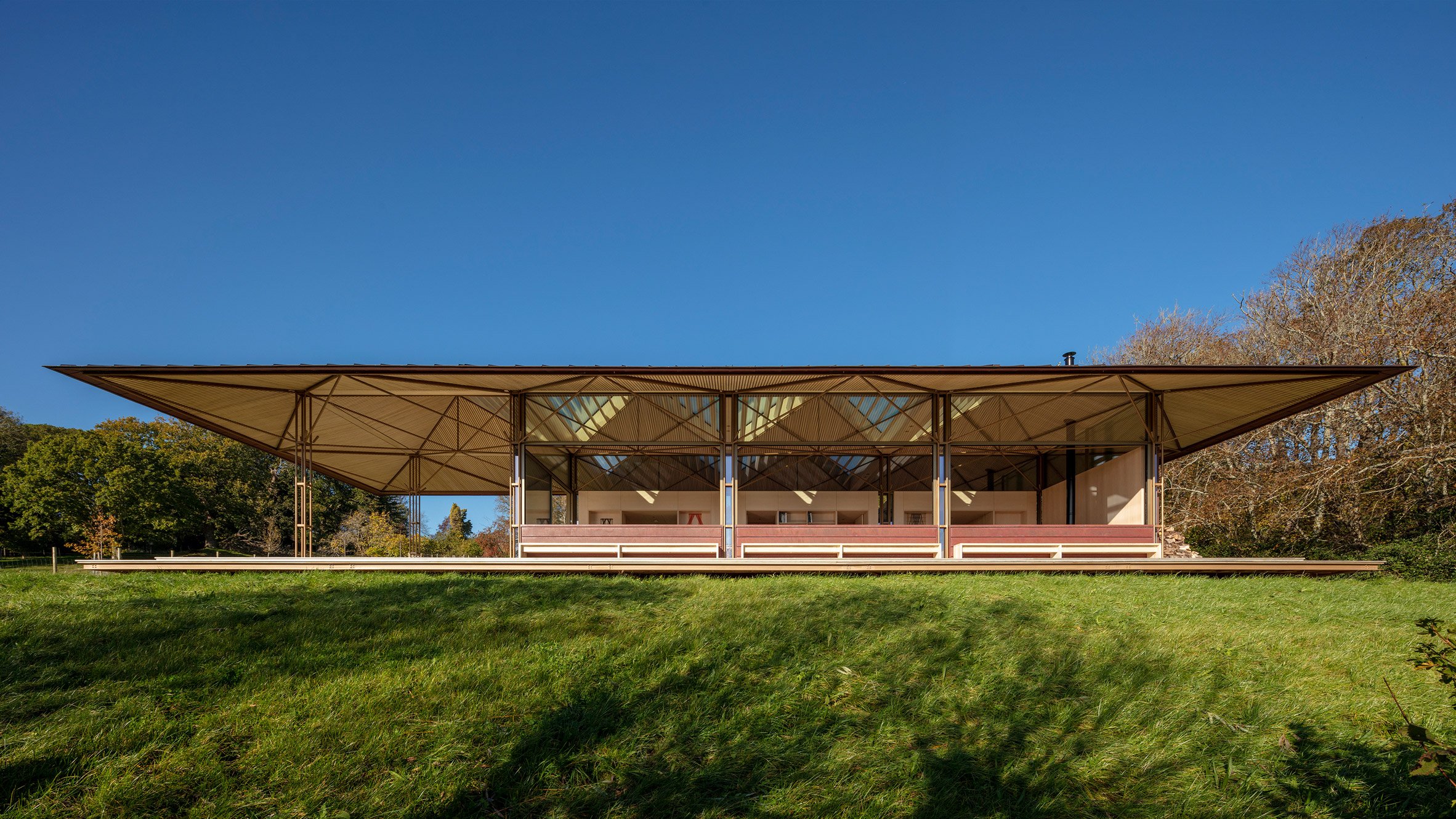 Exterior of Saltmarsh house by Niall McLaughlin