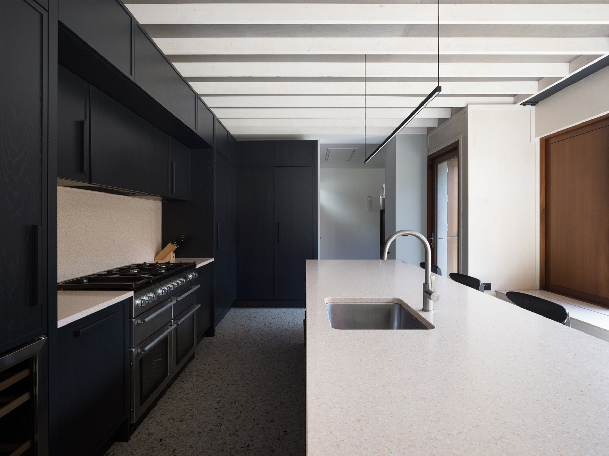 Monochrome kitchen