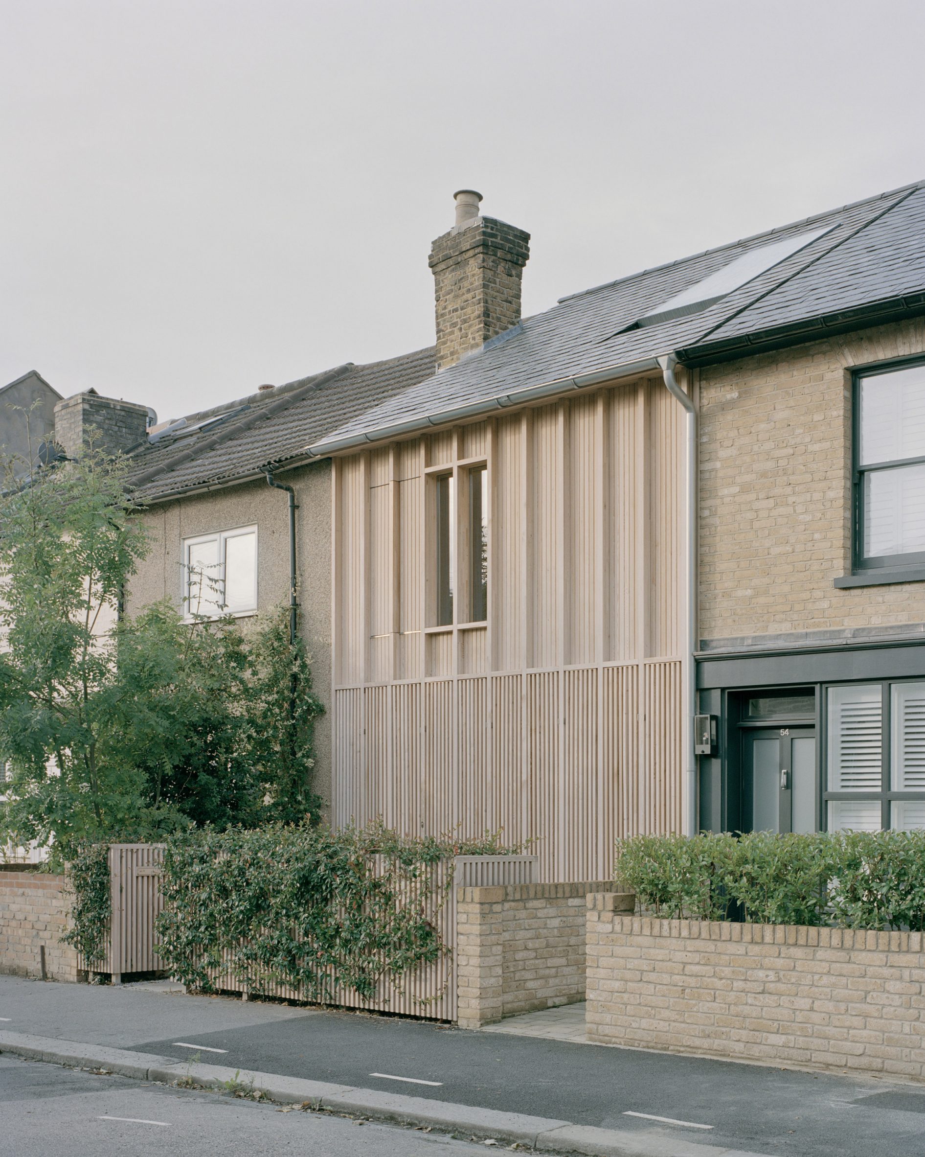 Exterior of Spruce House by Ao-ft