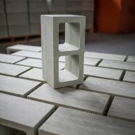 Biocomposite cinderblock