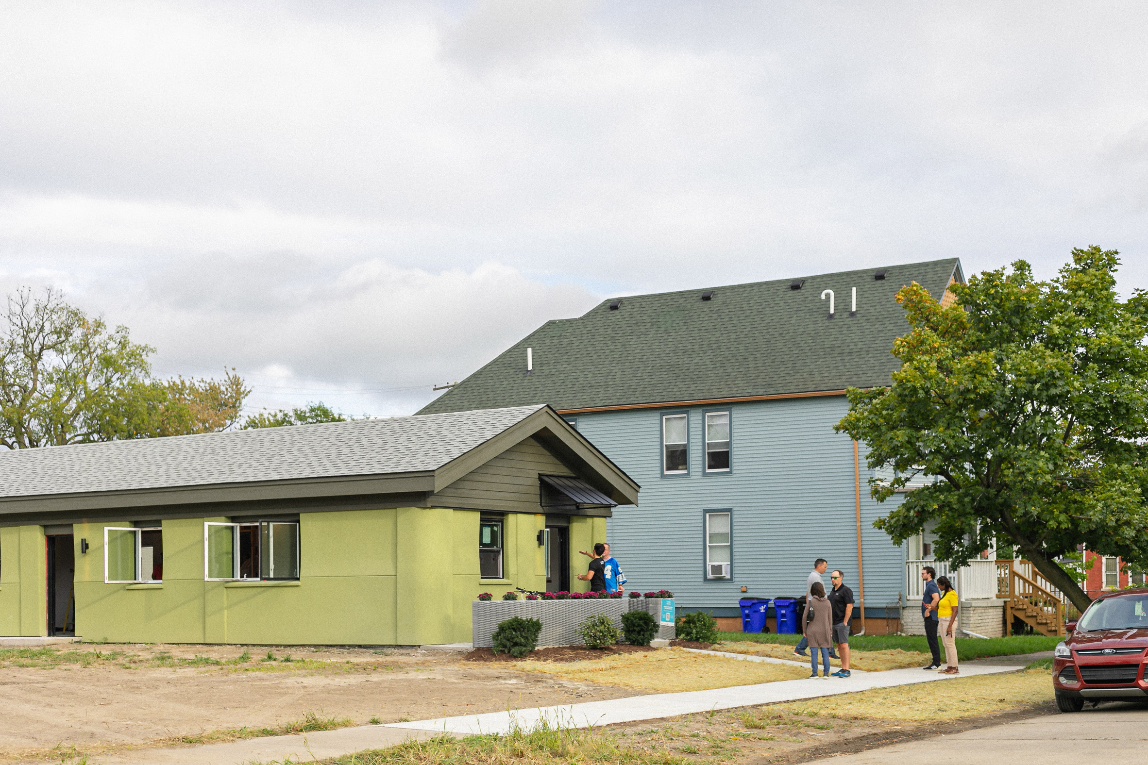 3D printed home in Detroit