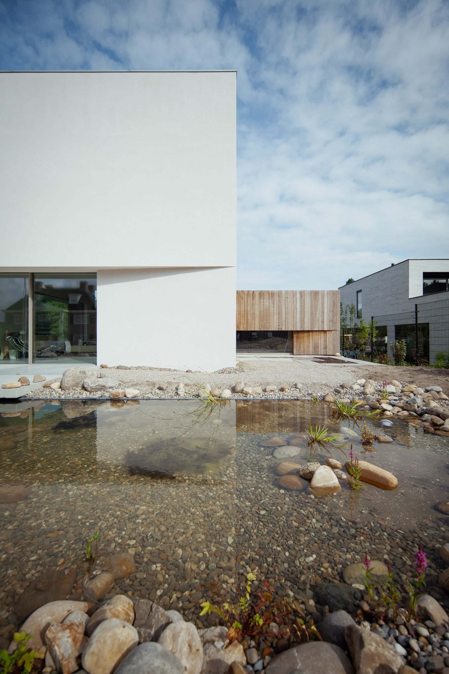 Exterior of Villa K340 by Francois Verhoeven Architects