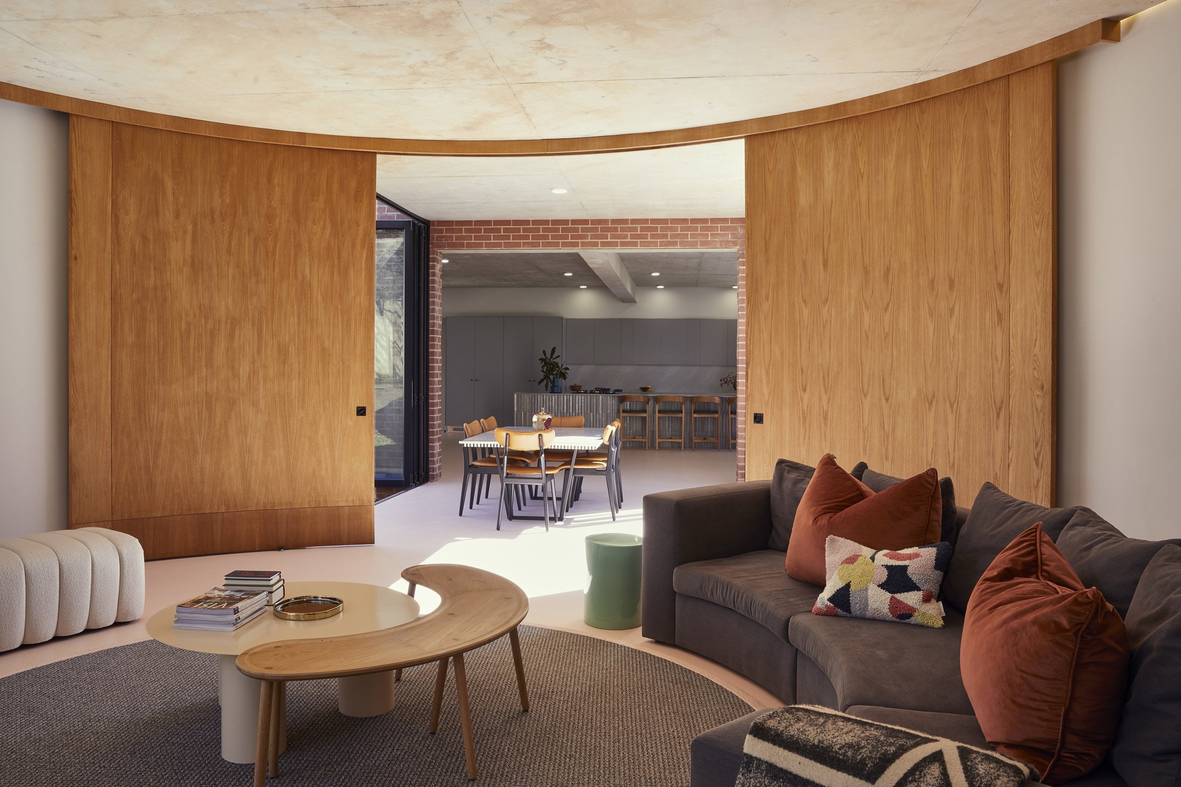 Interior photo of a living area of a South African home