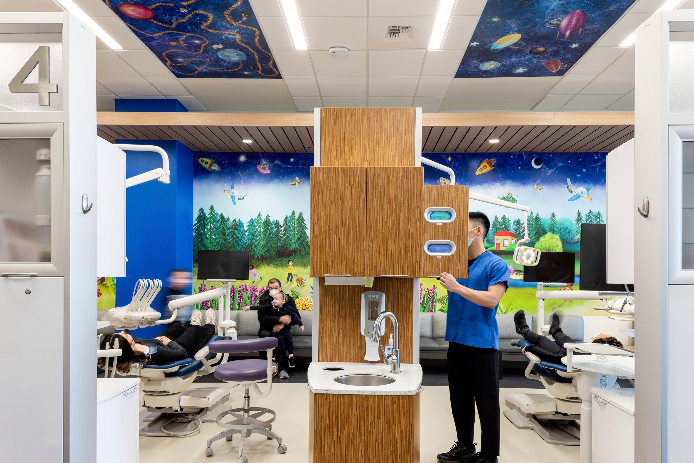 Odessa Brown Children's Clinic interior