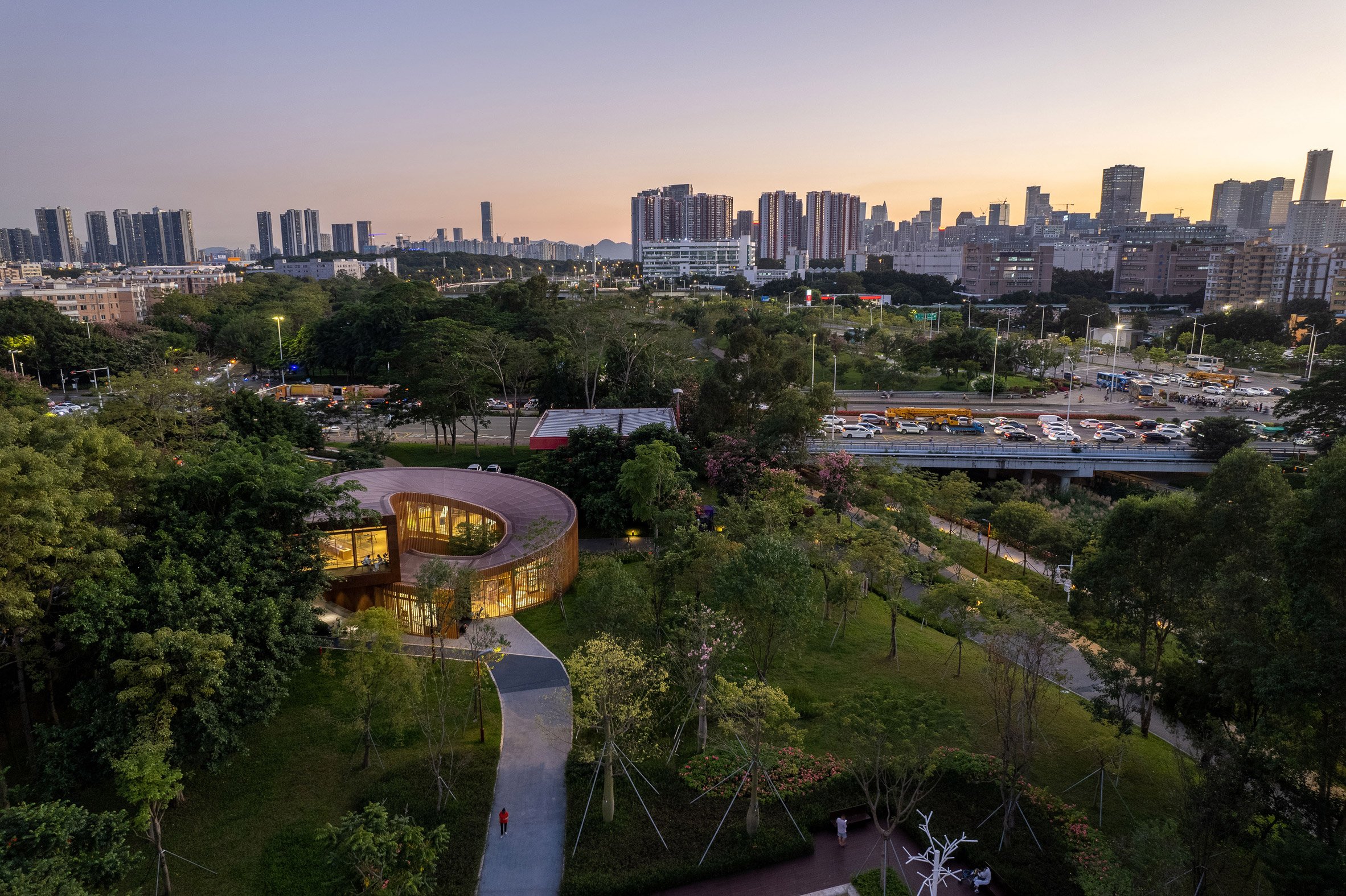 Serpentine Bookhouse by Atelier Xi